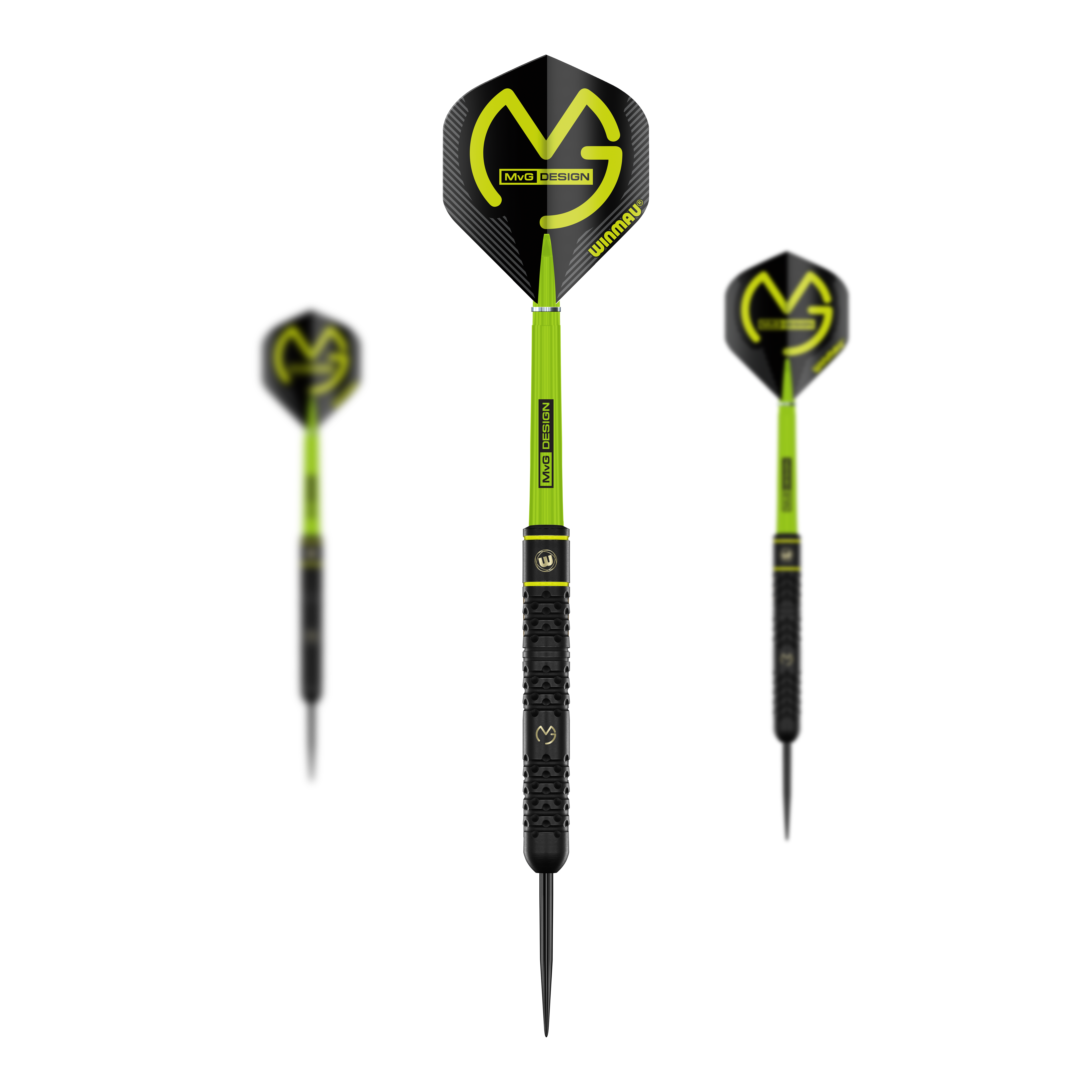 Fléchettes en acier Winmau Michael Van Gerwen - 21 g Fléchettes en acier Winmau Michael Van Gerwen - 21 g