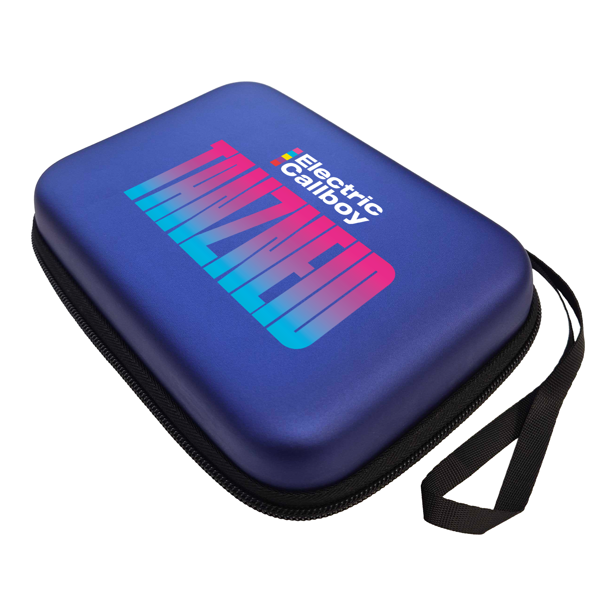 Electric Callboy Tanzneid Album Version Dartcase - Bleu Gezeigt wird das Electric Callboy Tanzneid Album Version Dartcase in Blau. Das Dartcase dient zur Aufbewahrung von Darts.