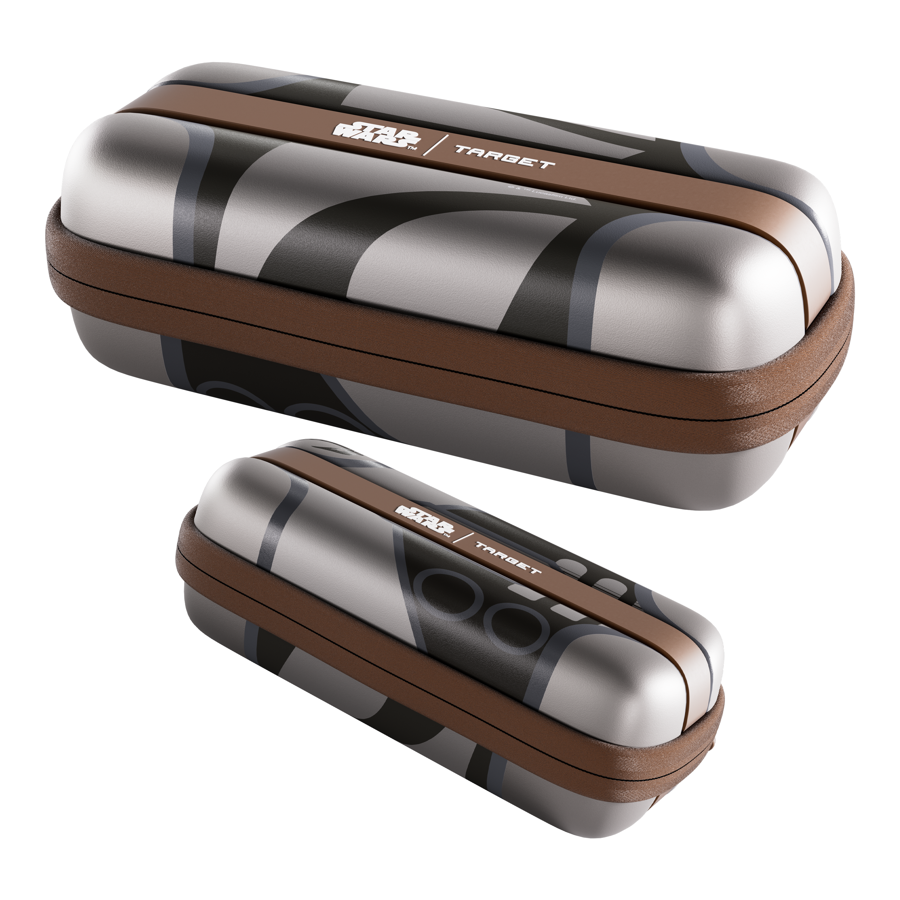 Das Foto stellt das Target Star Wars Boa Dartcase - Mandalorian dar. Das Produkt ist speziell für Fans der Serie Mandalorian gestaltet.