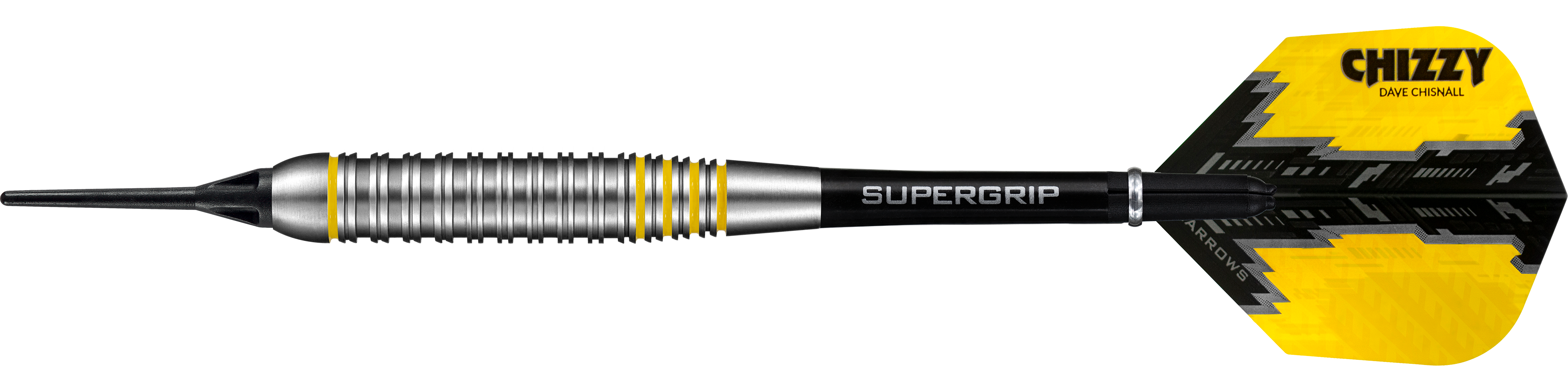 Fléchettes souples en laiton Chizzy Brass de Dave Chisnall, Harrow