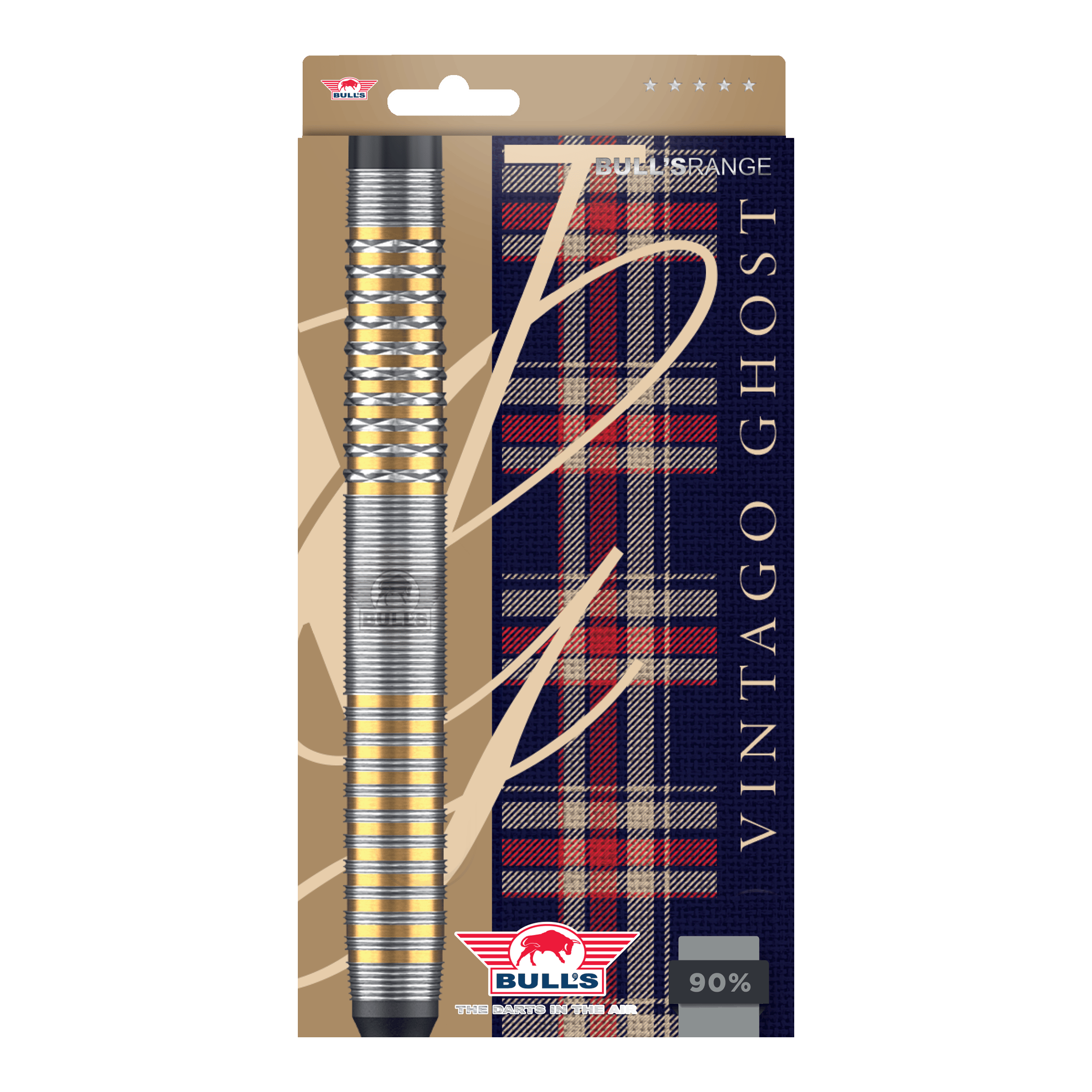 Fléchettes souples Bulls NL Vintage Ghost - 20 g Zu sehen sind die Bulls NL Vintago Ghost Softdarts - 20g. Die Darts bieten eine gute Balance und Griffigkeit.