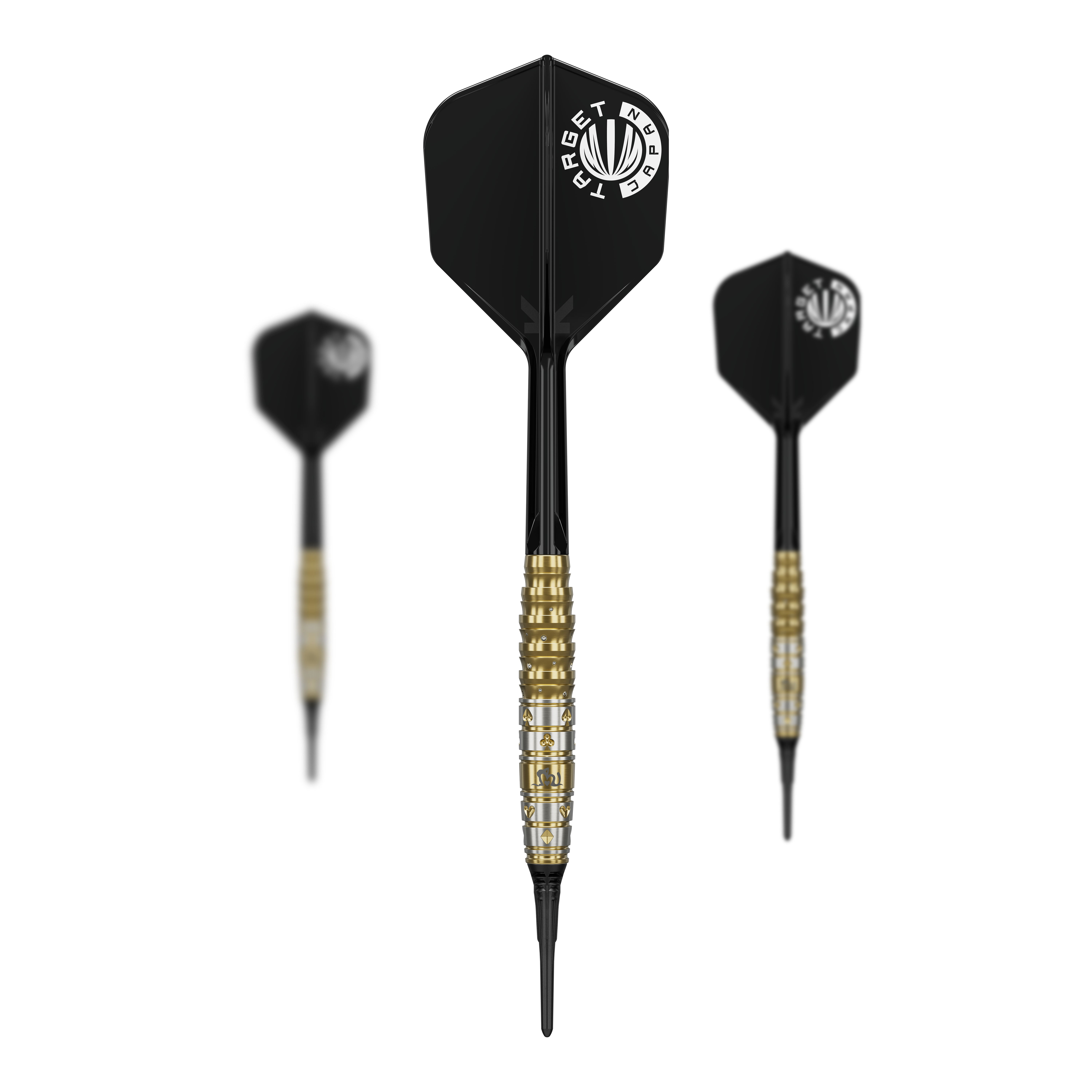 Fléchettes souples Target Japan Prime Series Mayuko Morita Mayo GEN7.5 - 20 g Abgebildet ist das Set der Target Japan Prime Series Mayuko Morita Mayo GEN7.5 Softdarts mit 20 Gramm. Das Set zeigt alle enthaltenen Darts und Zubehör für Softdartspieler.