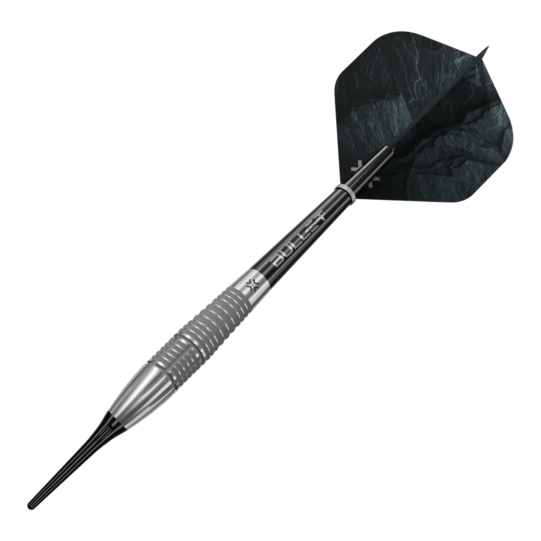 Fléchettes souples Bullet Monolith - 20 g Abgebildet sind die Bullet Monolith 20g Soft Darts. Diese Darts eignen sich ideal für Softdartspieler.