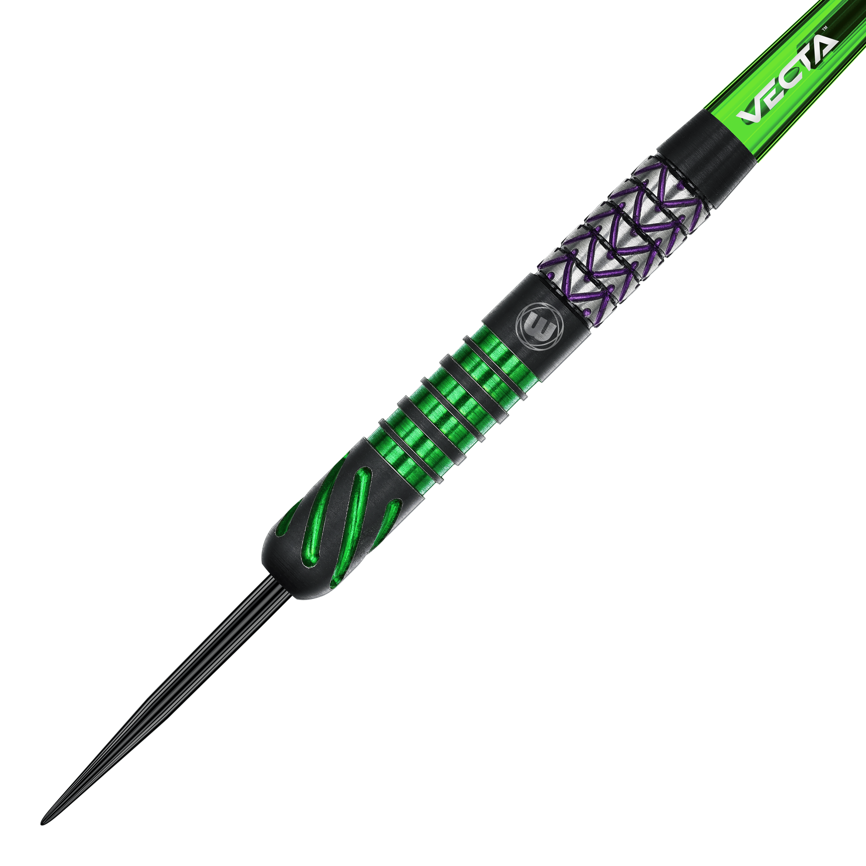 Fléchettes en acier Winmau Mike Maloney Hier sieht man die Winmau Mike Maloney Steeldarts. Die Steeldarts sind für Präzisionswürfe geeignet.