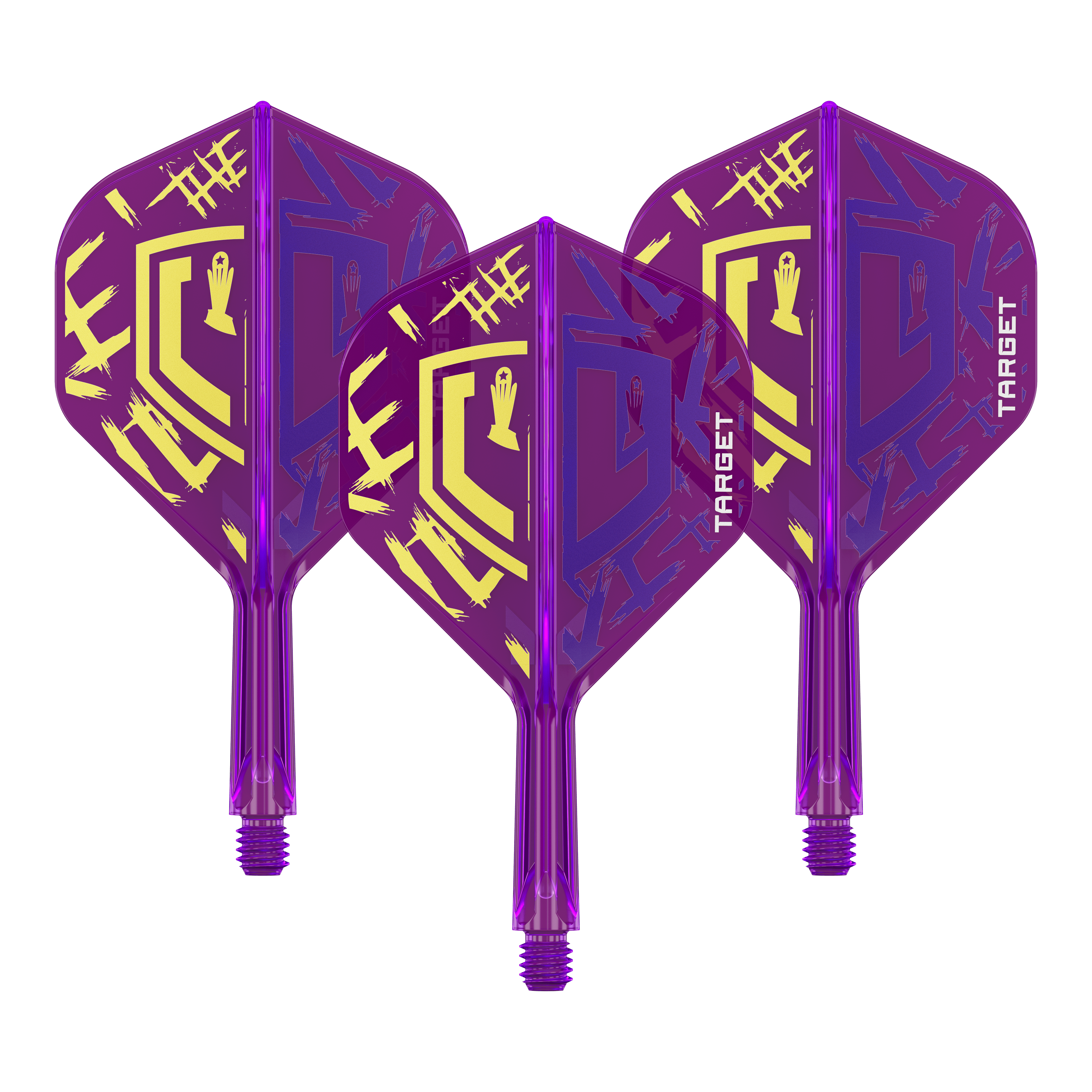 Target K-Flex Luke Littler Champion du monde 2025 Vols standard n°2 Zu sehen sind die Target K-Flex Luke Littler World Champion 2025 No2 Standard Flights mit 19 mm Länge. Dieses Set ist für Darts geeignet.