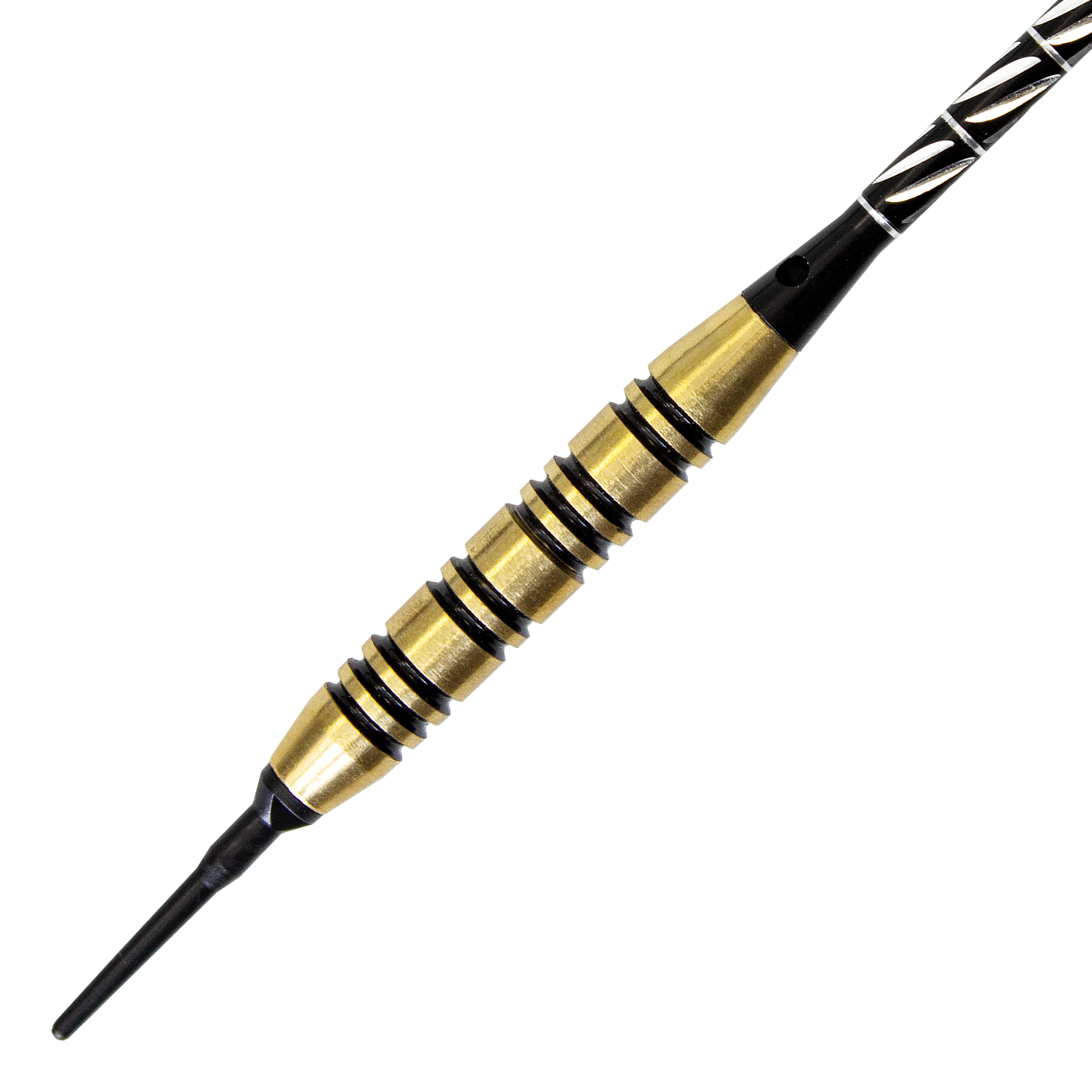 McDart Black Stripe Brass Softdarts - 17g McDart Black Stripe Brass Softdarts - 17g