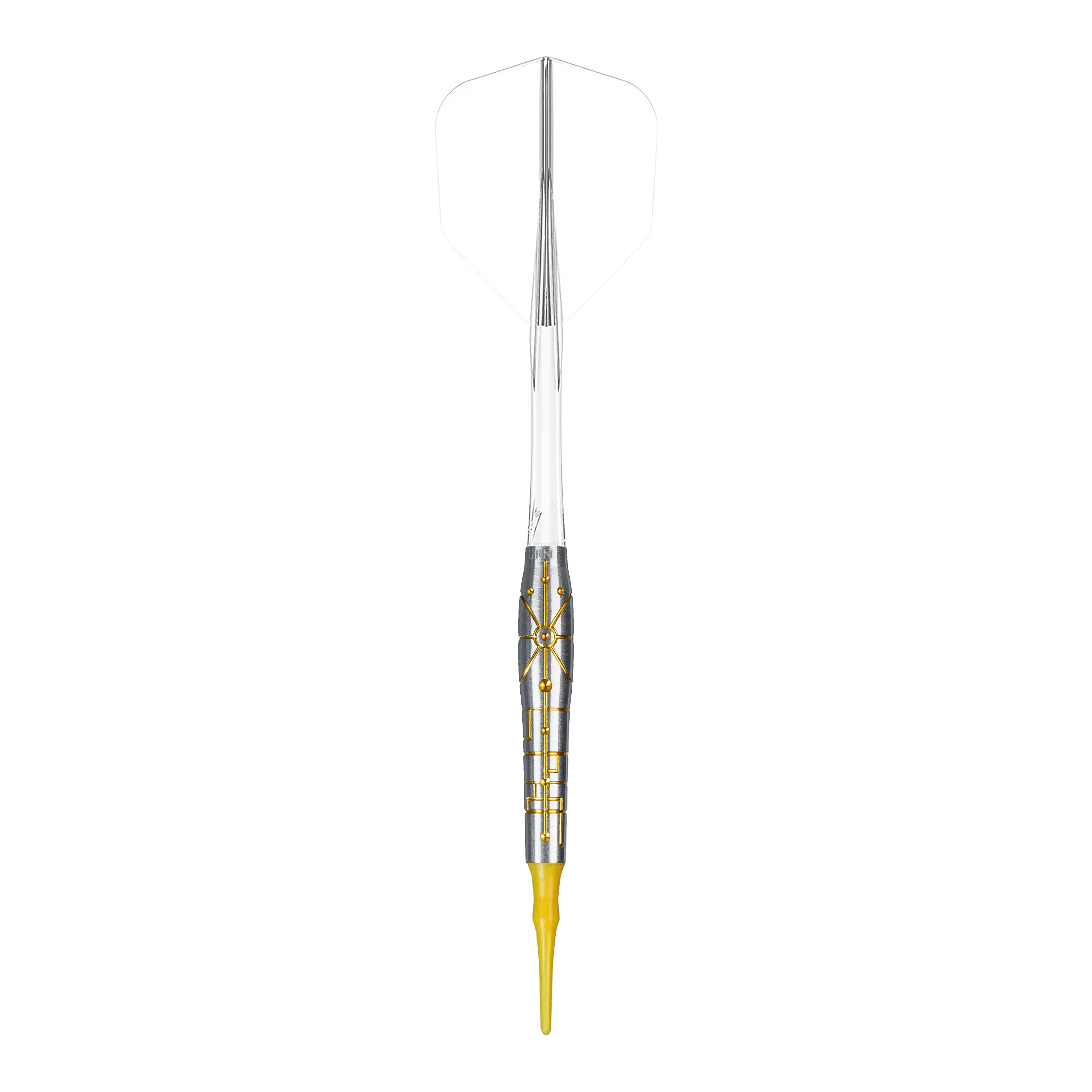 Fléchettes souples Caliburn Starships Series Falcon - 20 g Auf dem Bild ist das Produkt Caliburn Starships Series Falcon Softdarts - 20g zu sehen. Es handelt sich um einen Softdart mit ansprechendem Design.