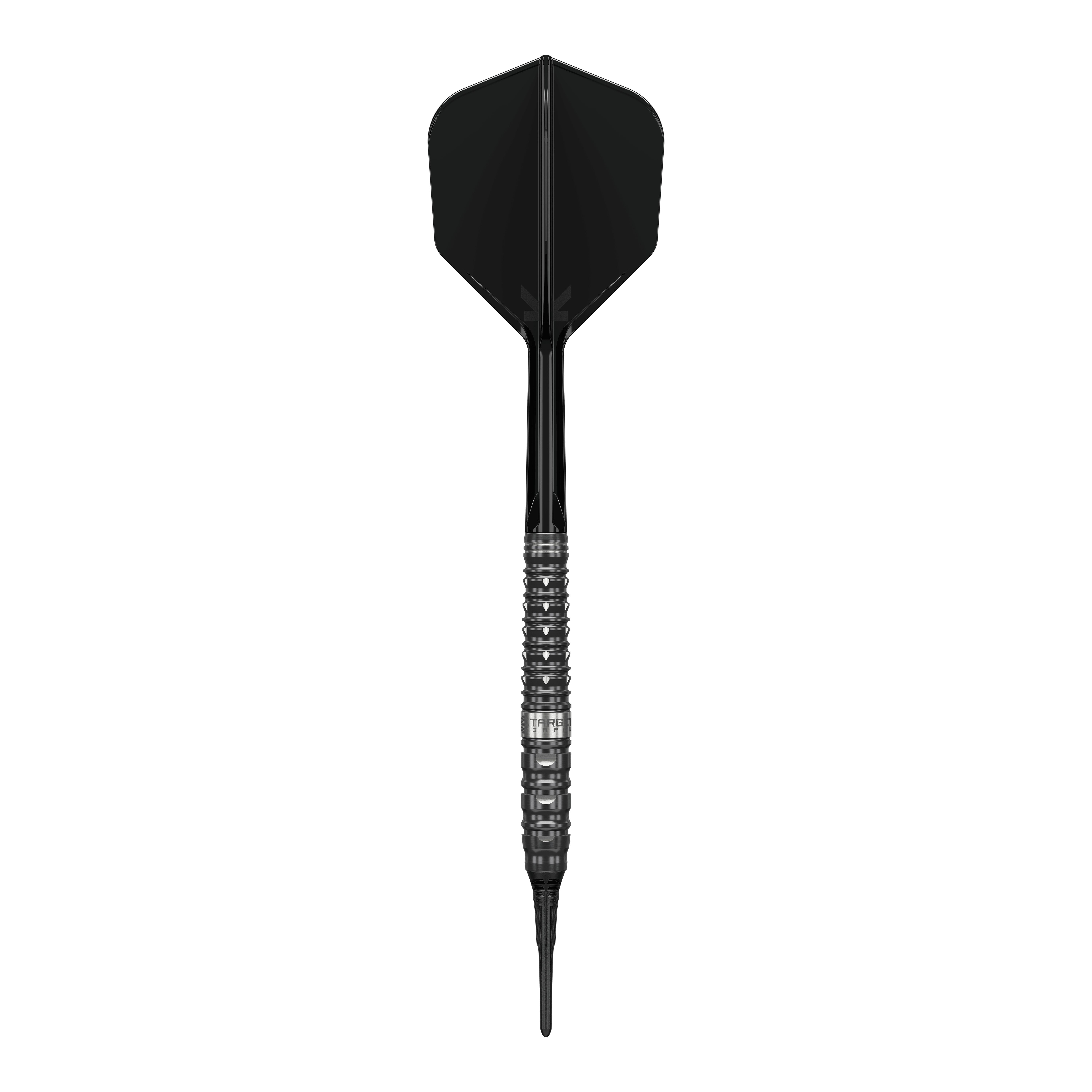 Fléchettes souples Target Black Marque Eclipse - 21 g Die Target Black Marque Eclipse Softdarts - 21g werden hier gezeigt. Das Produkt ist für Präzision und ein ansprechendes Design bekannt.