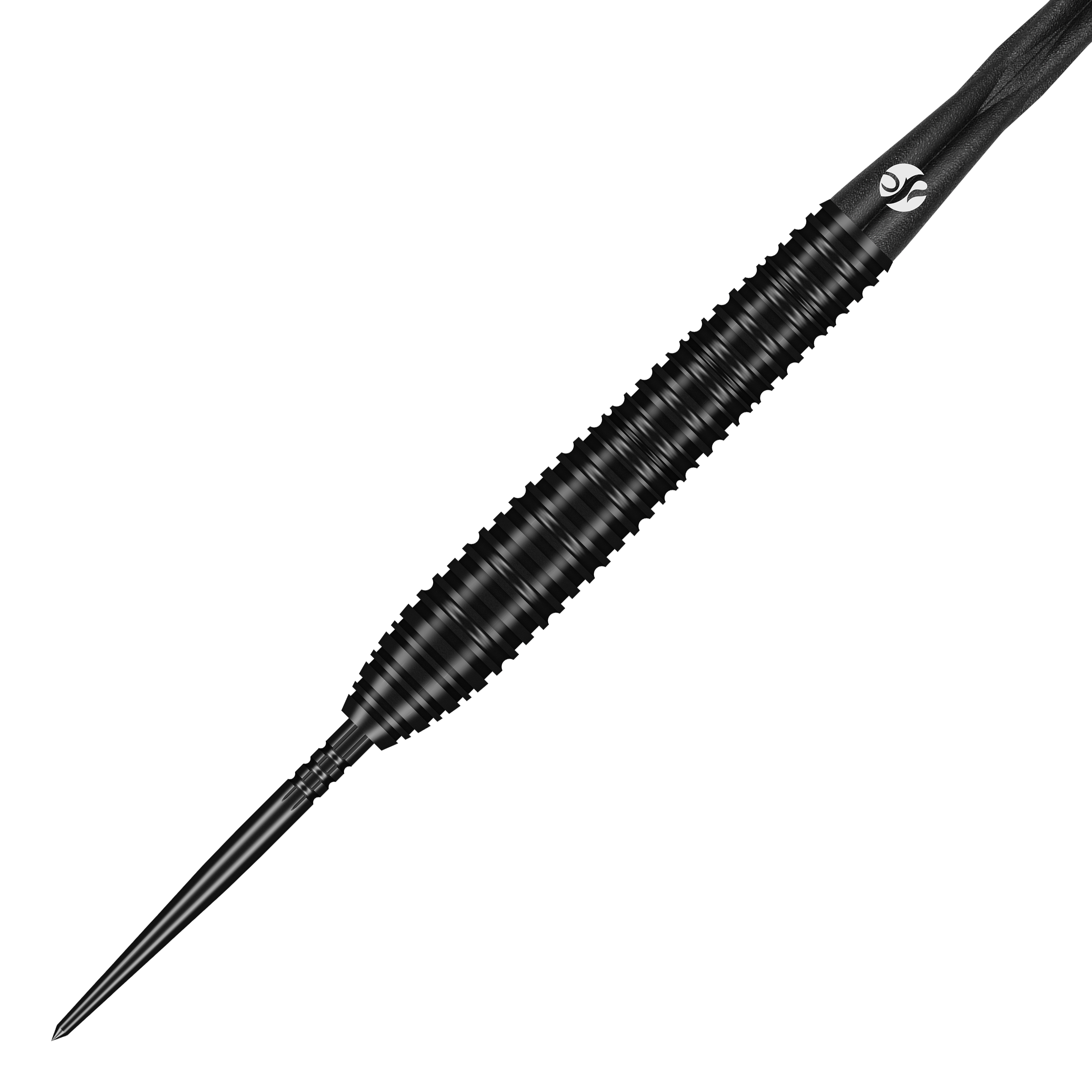 Fléchettes en acier Shot ZEN Torpedo Turbo Point - 23 g Das Bild zeigt die Shot ZEN Torpedo Turbo Point Steeldarts - 23g. Die Details der Steeldarts sind sichtbar.