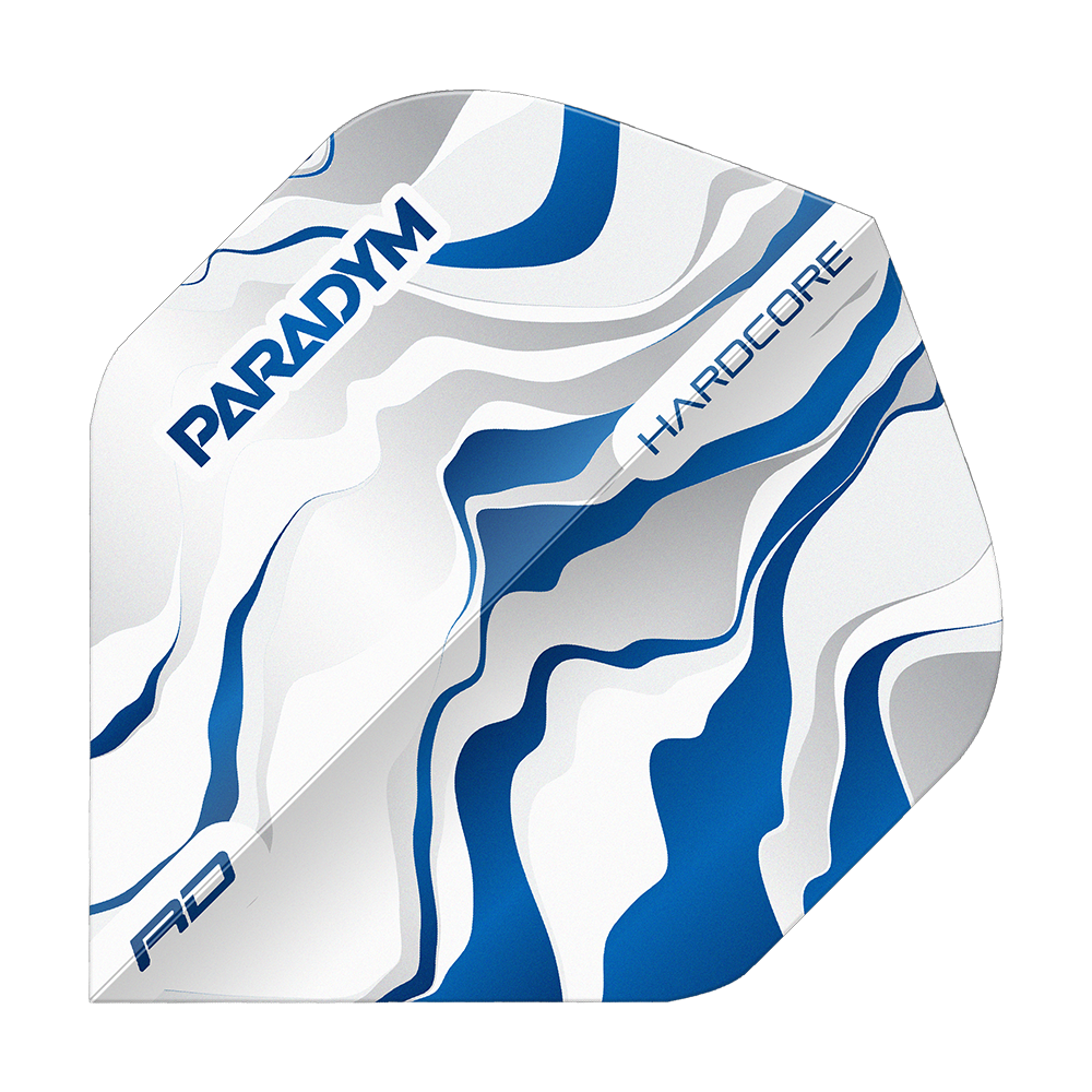 Vols standard Red Dragon Hardcore Premium Paradym Blue Premium No2 Gezeigt wird ein Flight des Modells Red Dragon Hardcore Premium Paradym Blue Premium No2 Standard Flights. Dies ist ein blauer, robuster Standard-Flight für Dartpfeile.