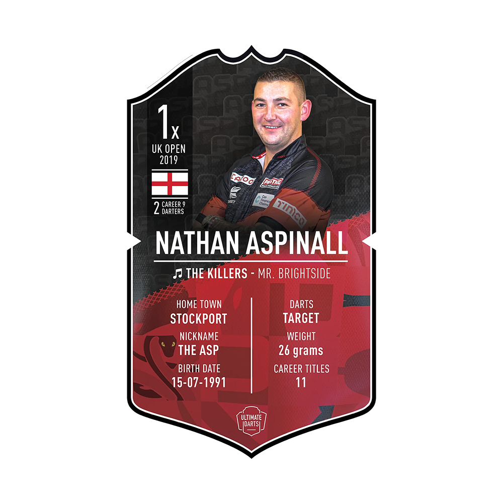 Ultimate Darts Card - Nathan Aspinall