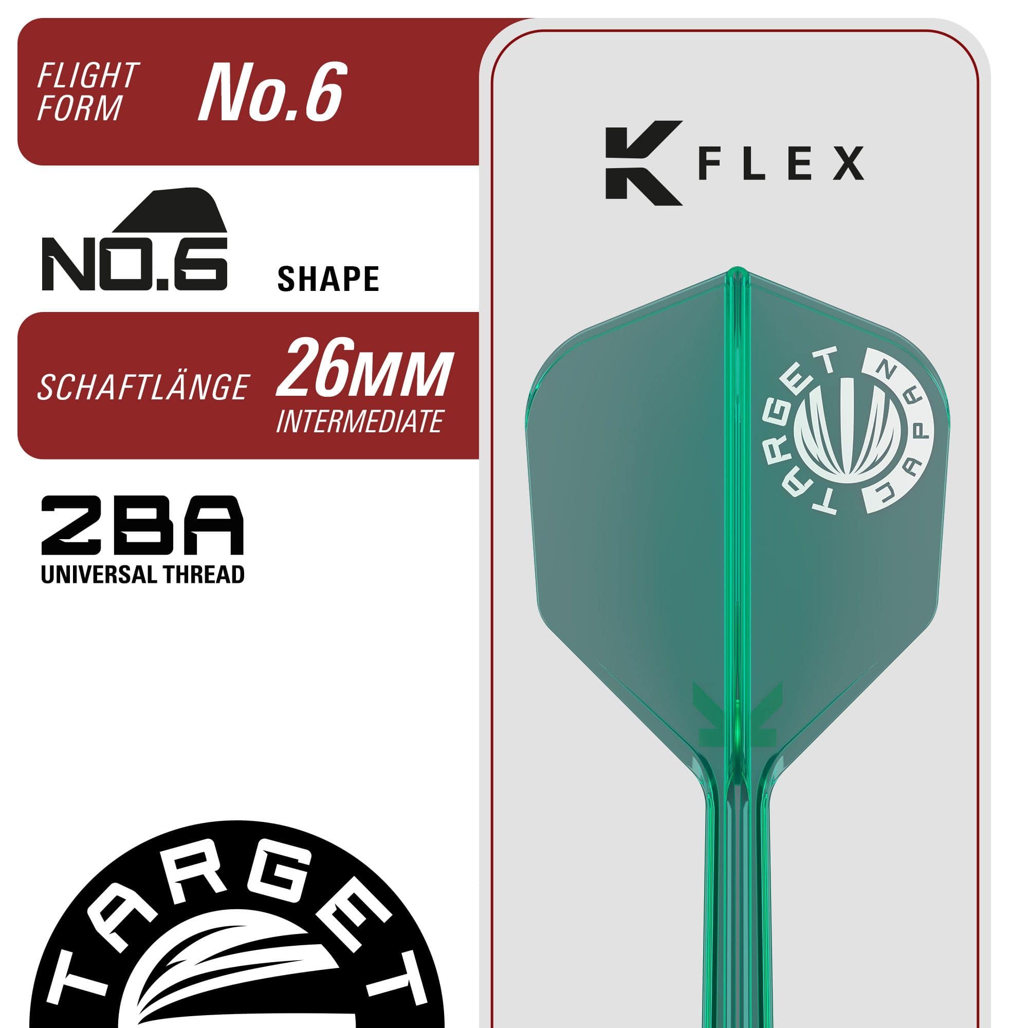 Fléchettes souples Target Japan Prime Series PW GEN 3 - 19 g Abgebildet ist der Target Japan Prime Series PW GEN 3 Softdart - 19g. Die Aufnahme stellt den Pfeil und dessen Merkmale dar.