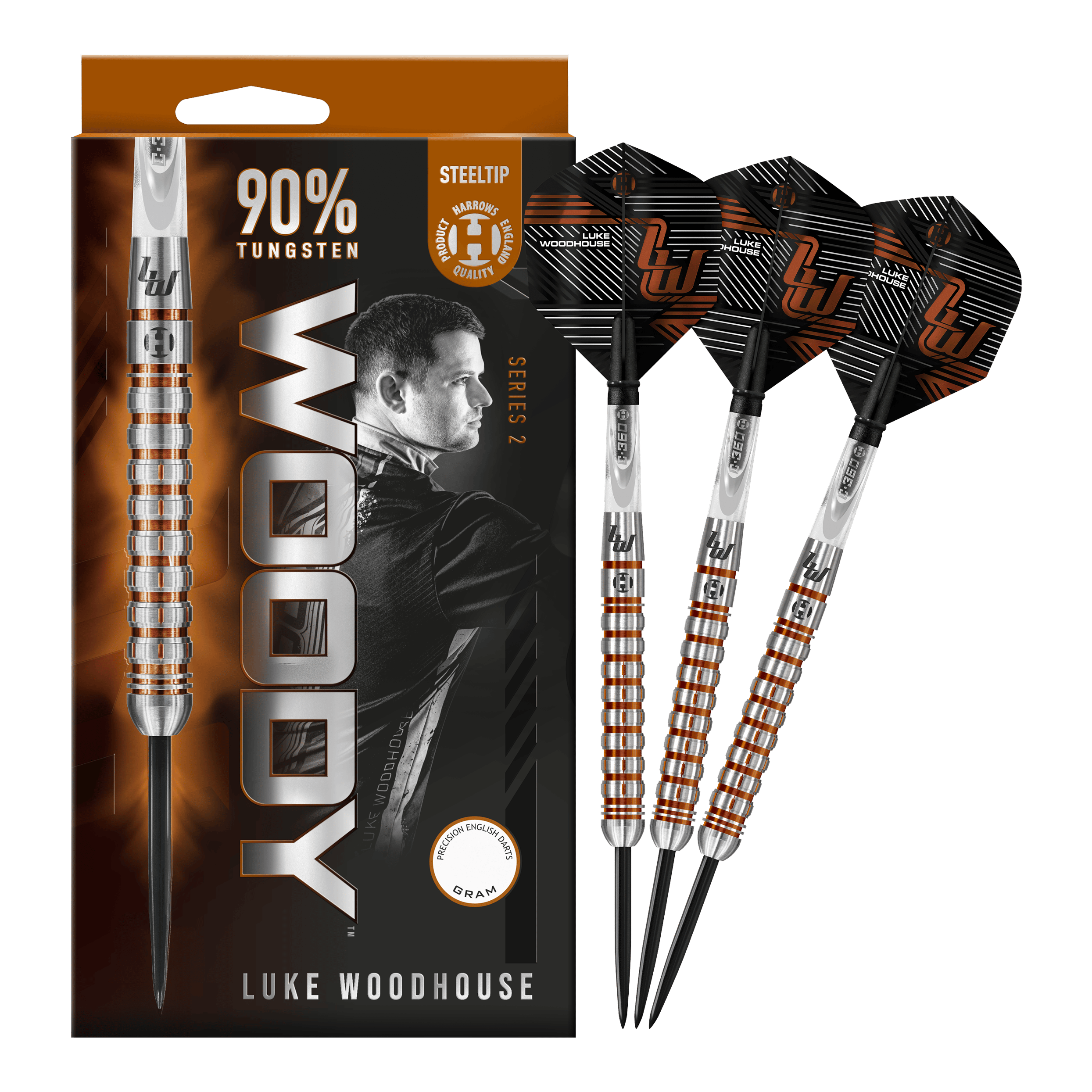 Harrows Luke Woodhouse Series 2 Steeldarts