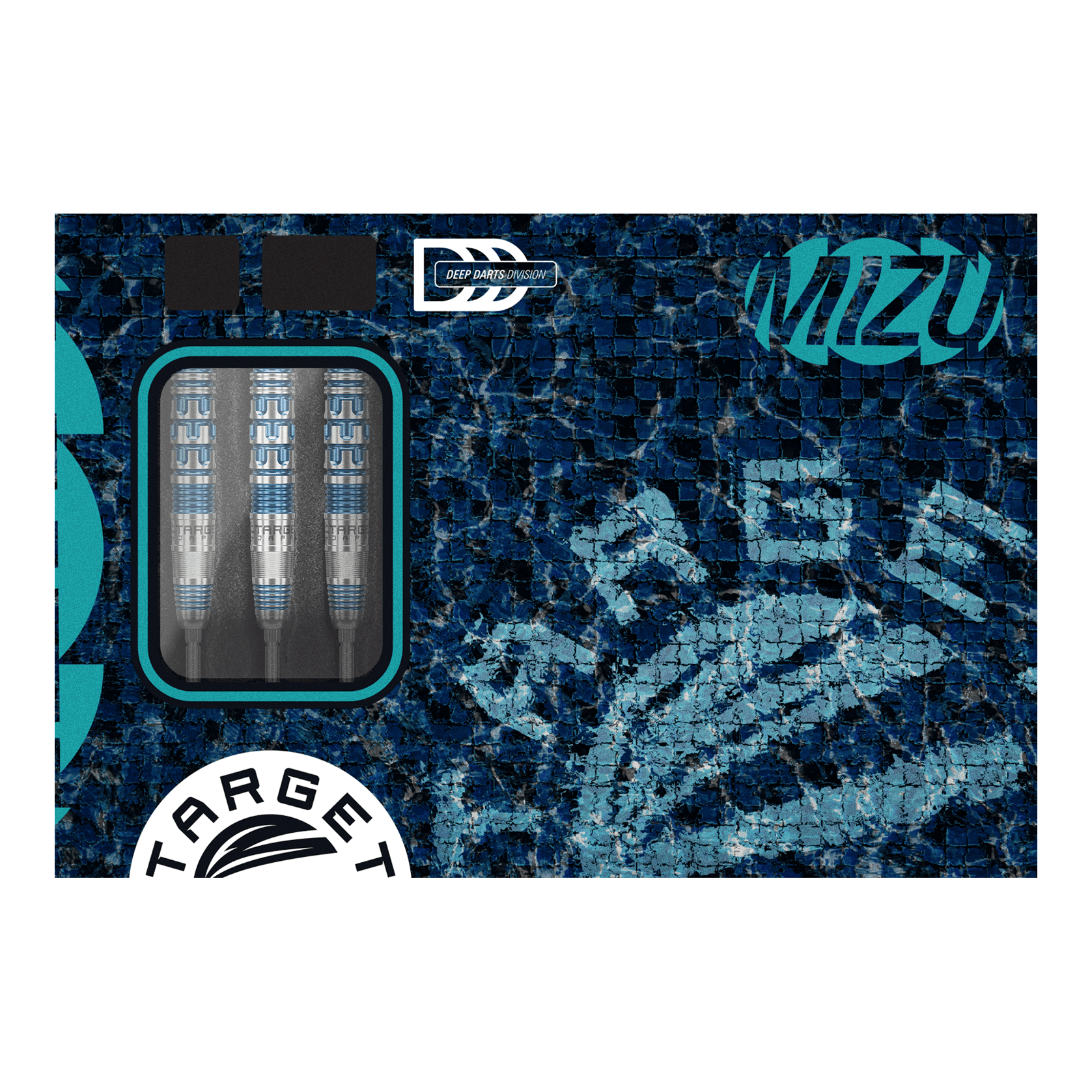 Fléchettes en acier Target Japan Mizu Series 02 Swiss Point Das Bild zeigt die Target Japan Mizu Series 02 Swiss Point Steeldarts. Die Darts zeichnen sich durch ihr Design und ihre Qualität aus.