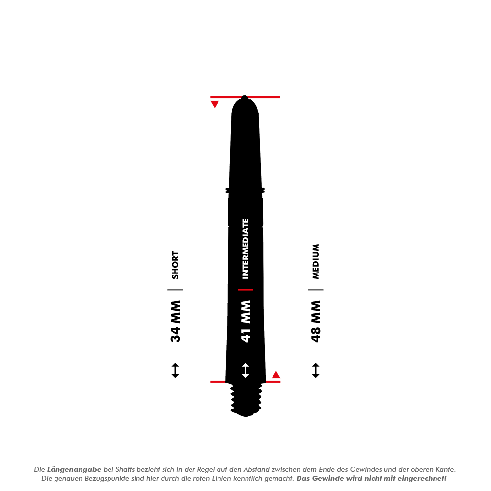 Arbres de rotation Target Pro Grip - 3 jeux - Blanc