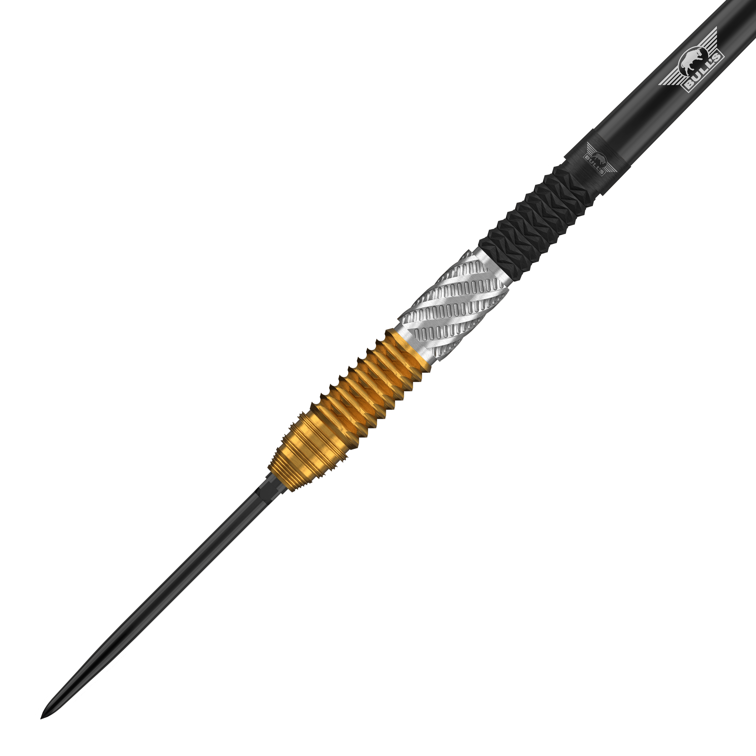 Bulls NL Dirk Van Duijvenbode 95% Points Convertibles Steeldarts Das Bild zeigt die Bulls NL Dirk Van Duijvenbode 95% Convertible Points Steeldarts. Die Darts sind für präzises Steeldartspiel geeignet.
