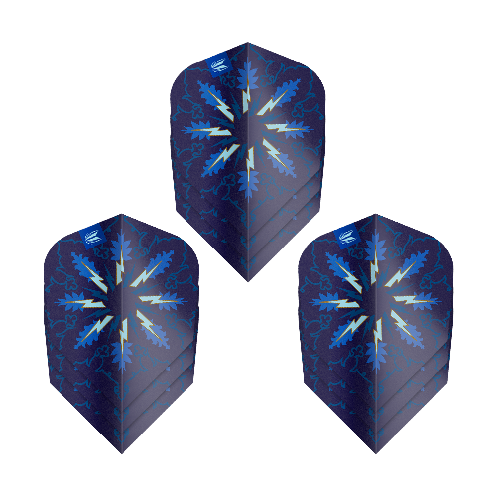 Ailettes Target ProUltra Phil Taylor Power Gx2 Ten-X - 3 jeux Target ProUltra Phil Taylor Power Gx2 Ten-X Flights - 3 Sets werden hier dargestellt. Diese Flights sind für Dartpfeile geeignet.