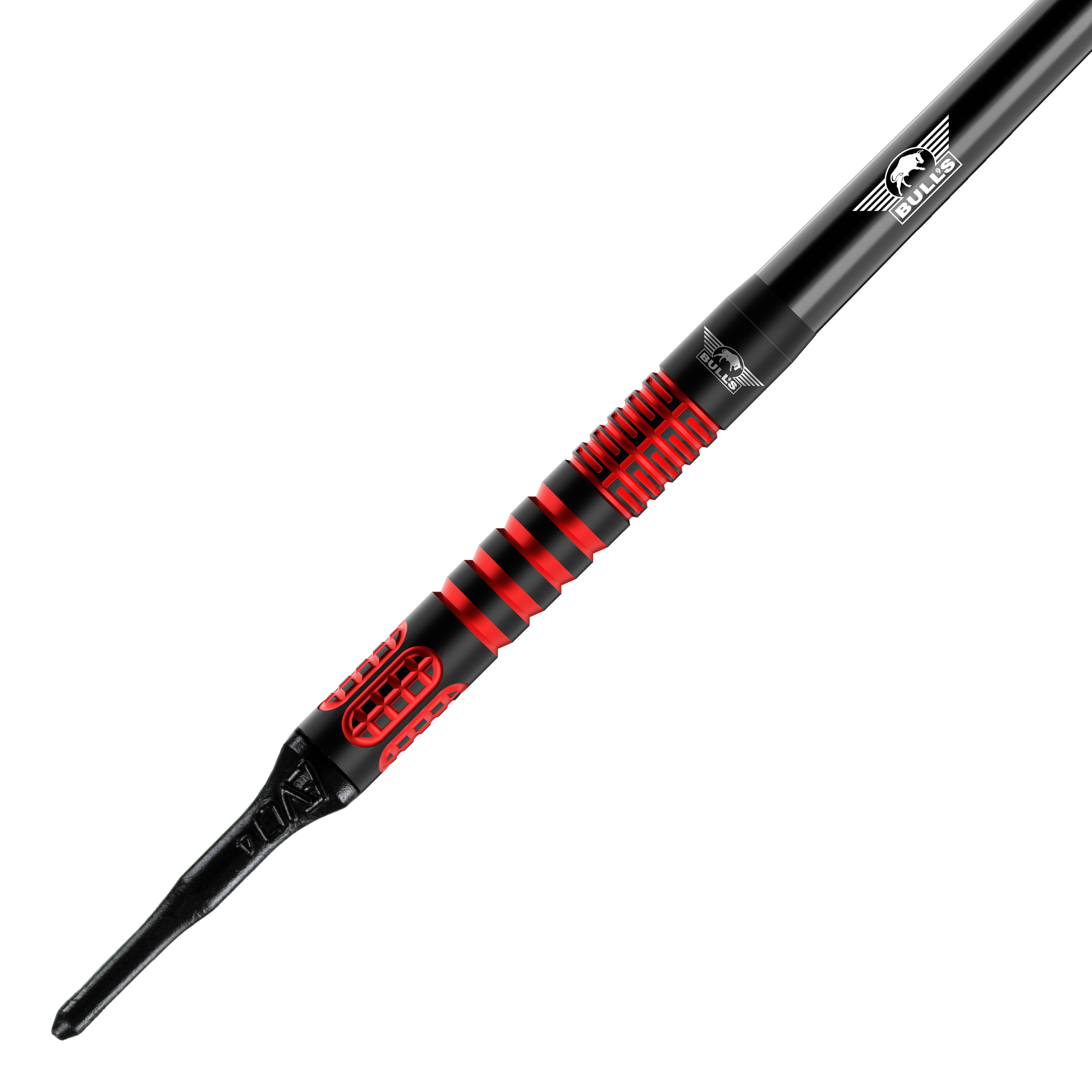 Bulls NL Stefan Bellmont 90 fléchettes souples - 20 g Abgebildet sind Bulls NL Stefan Bellmont 90 Softdarts mit 20 Gramm Gewicht. Sie sind für das Softdartspiel konzipiert.