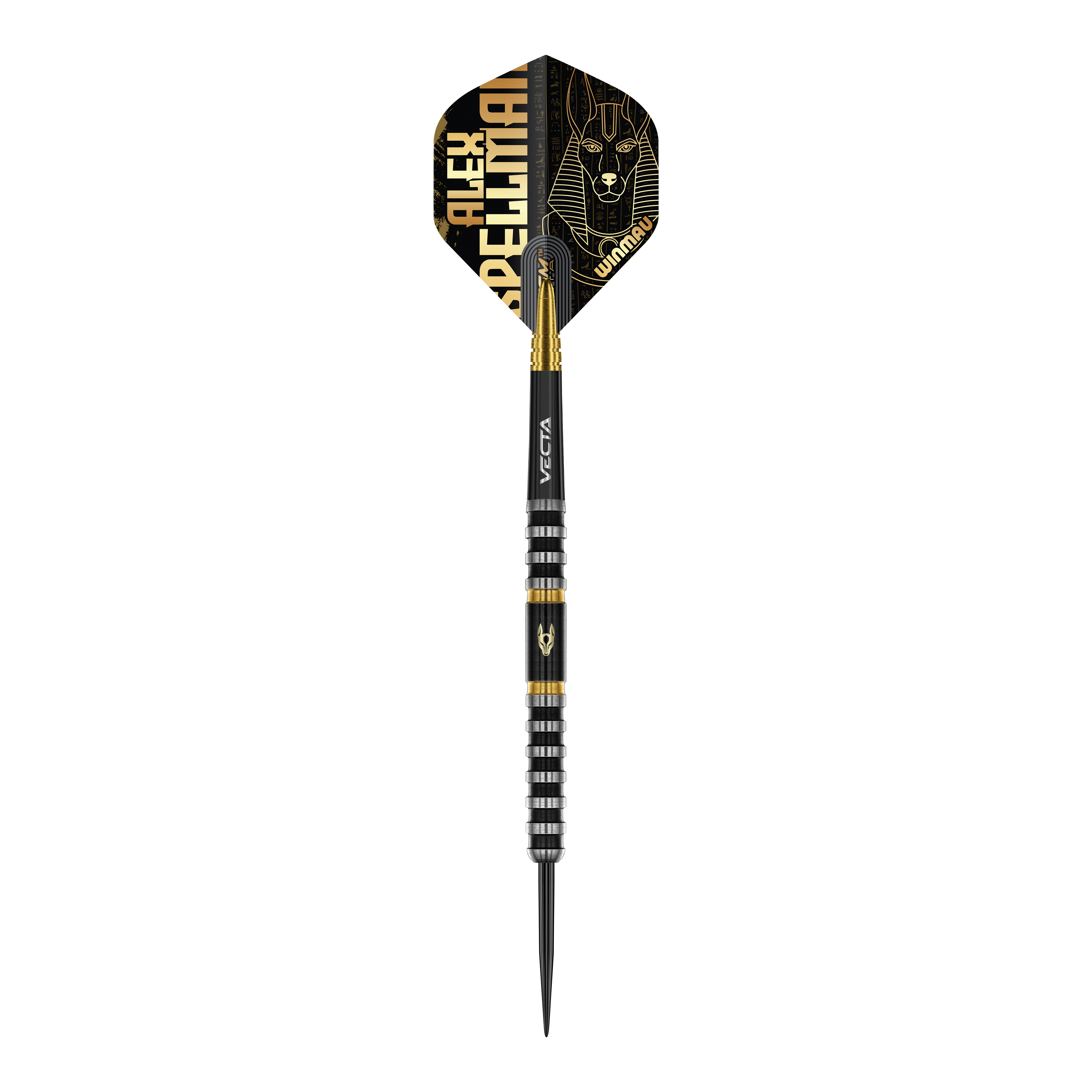 Fléchettes en acier Winmau Alex Spellman Dieses Bild zeigt die Winmau Alex Spellman Steeldarts aus einer anderen Perspektive. Sie sind speziell für hohe Leistung konzipiert.