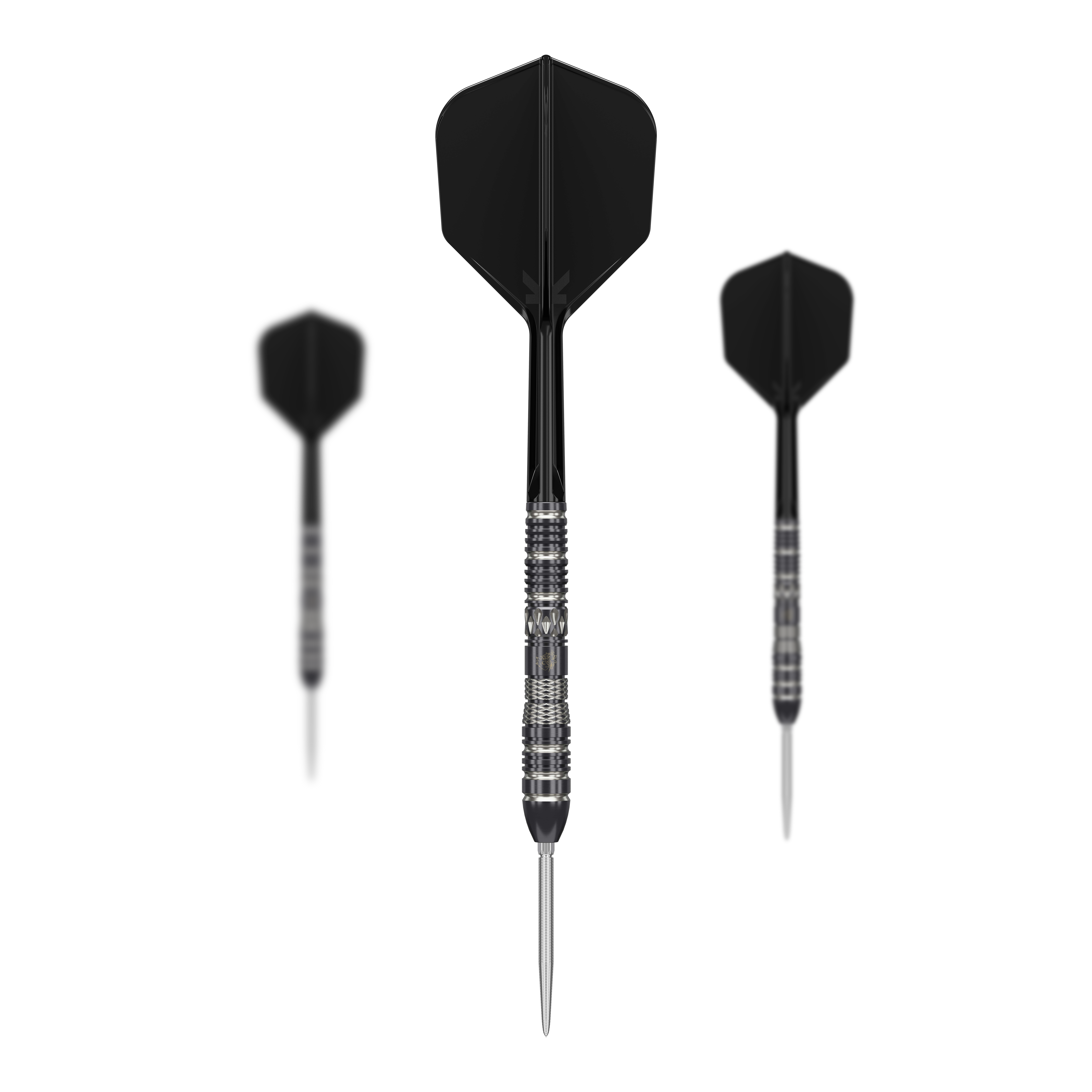 Fléchettes en acier Target Black Marque Dragon 3 Swiss Point