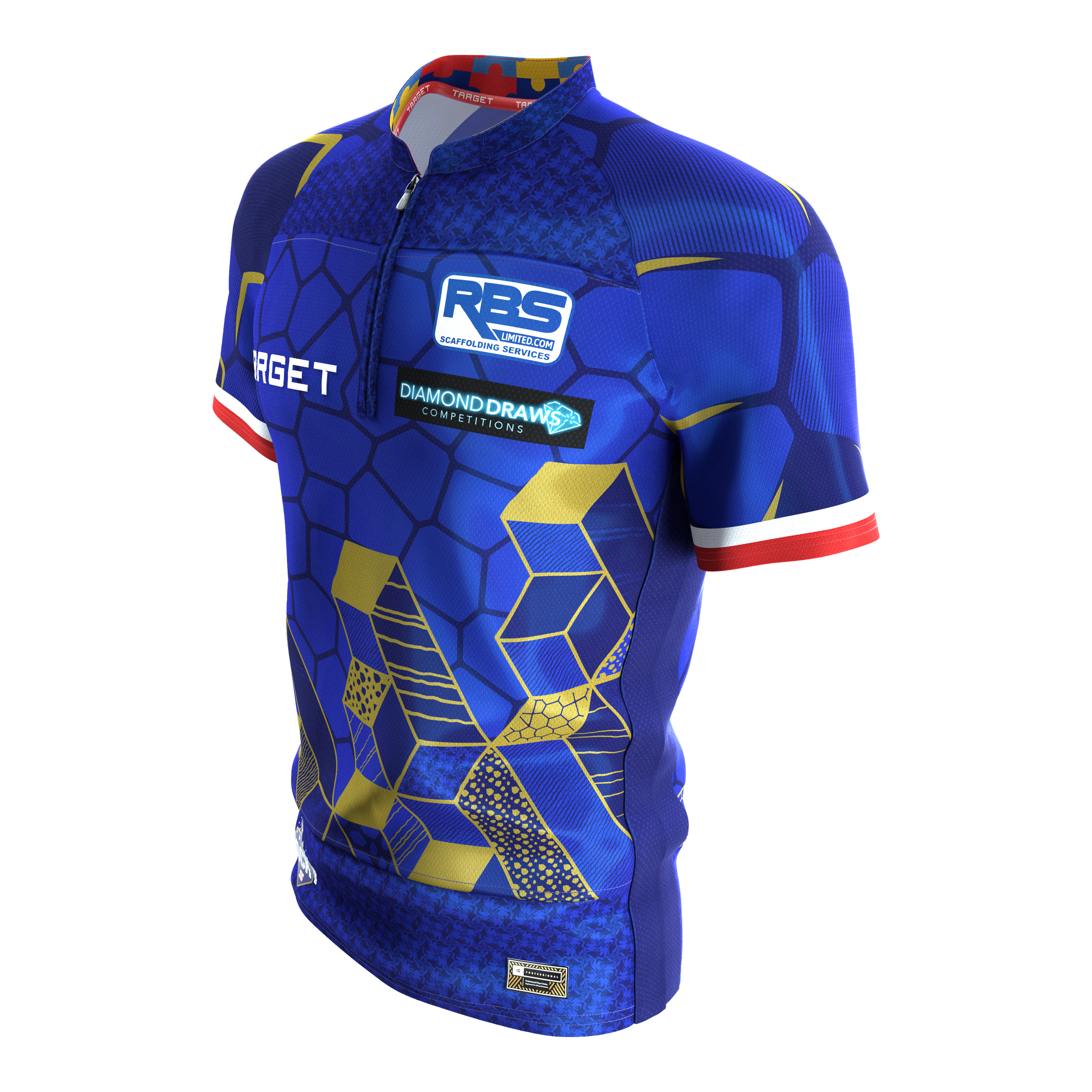 T-shirt Target Josh Rock Dart 2027 Zu sehen ist das Target Josh Rock Dartshirt 2027. Das Shirt eignet sich hervorragend für Dart-Enthusiasten.
