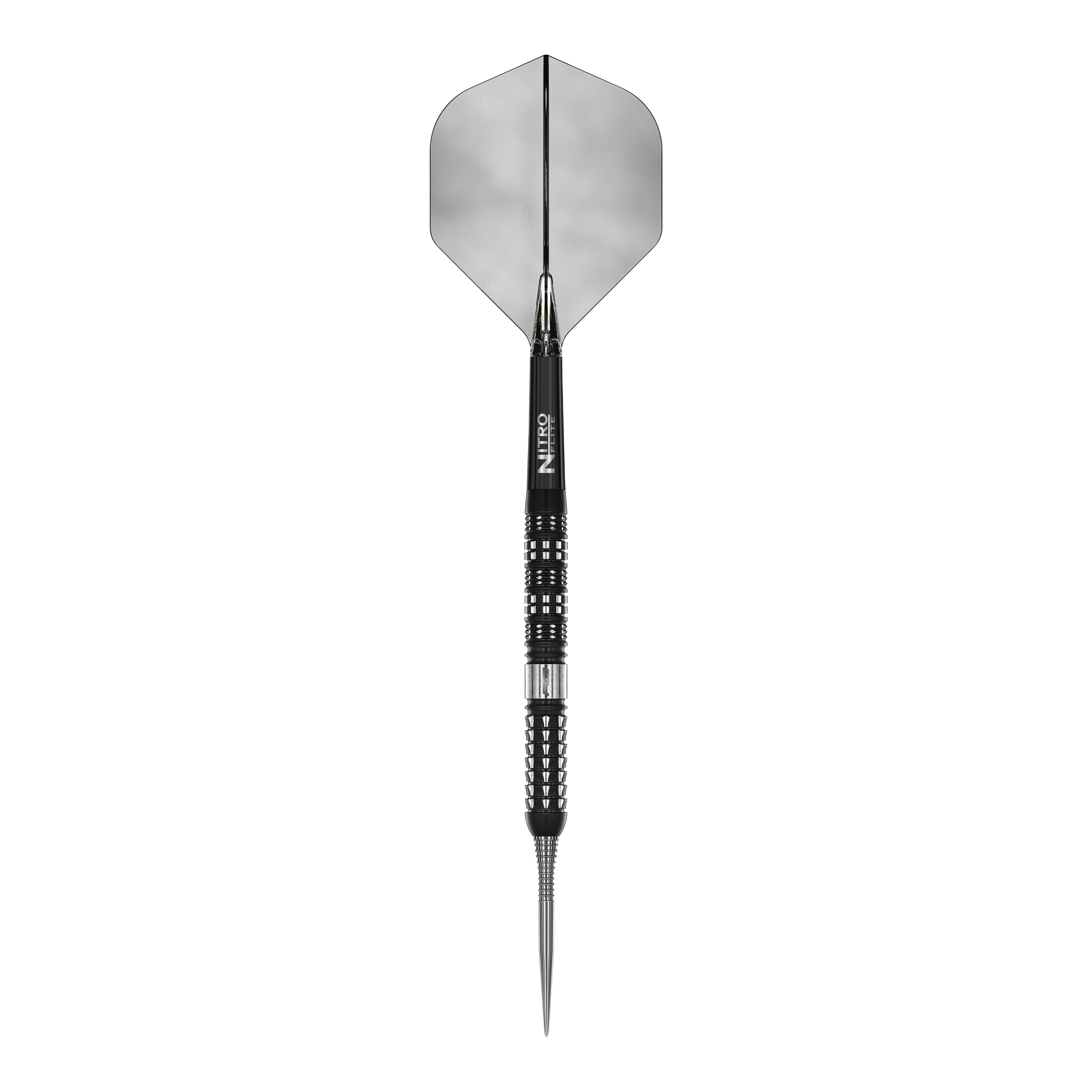 Fléchettes en acier parallèles Red Dragon Recon Das Bild zeigt die Red Dragon Recon Parallel Steeldarts aus einer anderen Perspektive. Sie sind für Dartspieler aller Erfahrungsstufen geeignet.