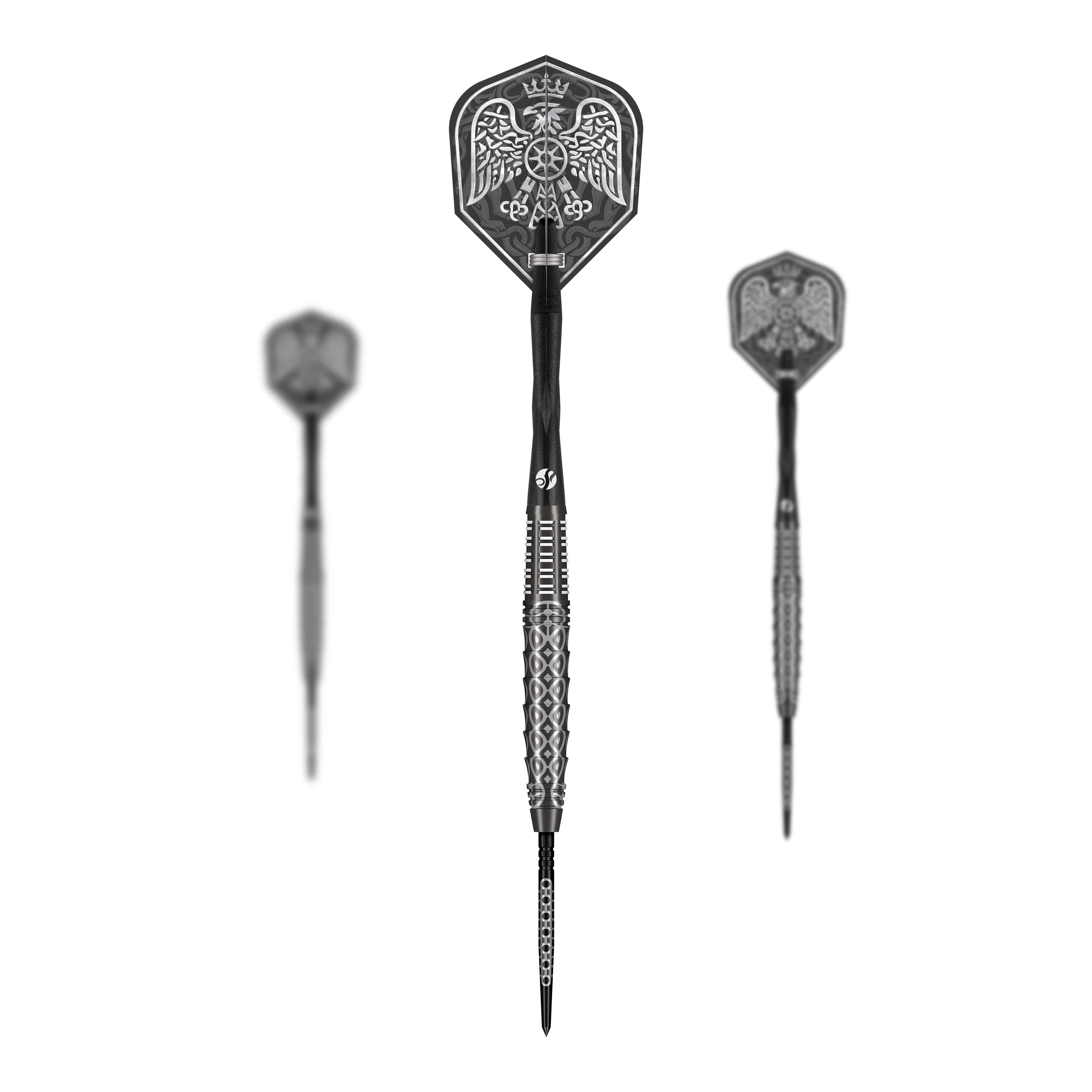 Fléchettes en acier Shot Goths Wulfaz Turbo Point - 23 g Fléchettes en acier Shot Goths Wulfaz Turbo Point - 23 g