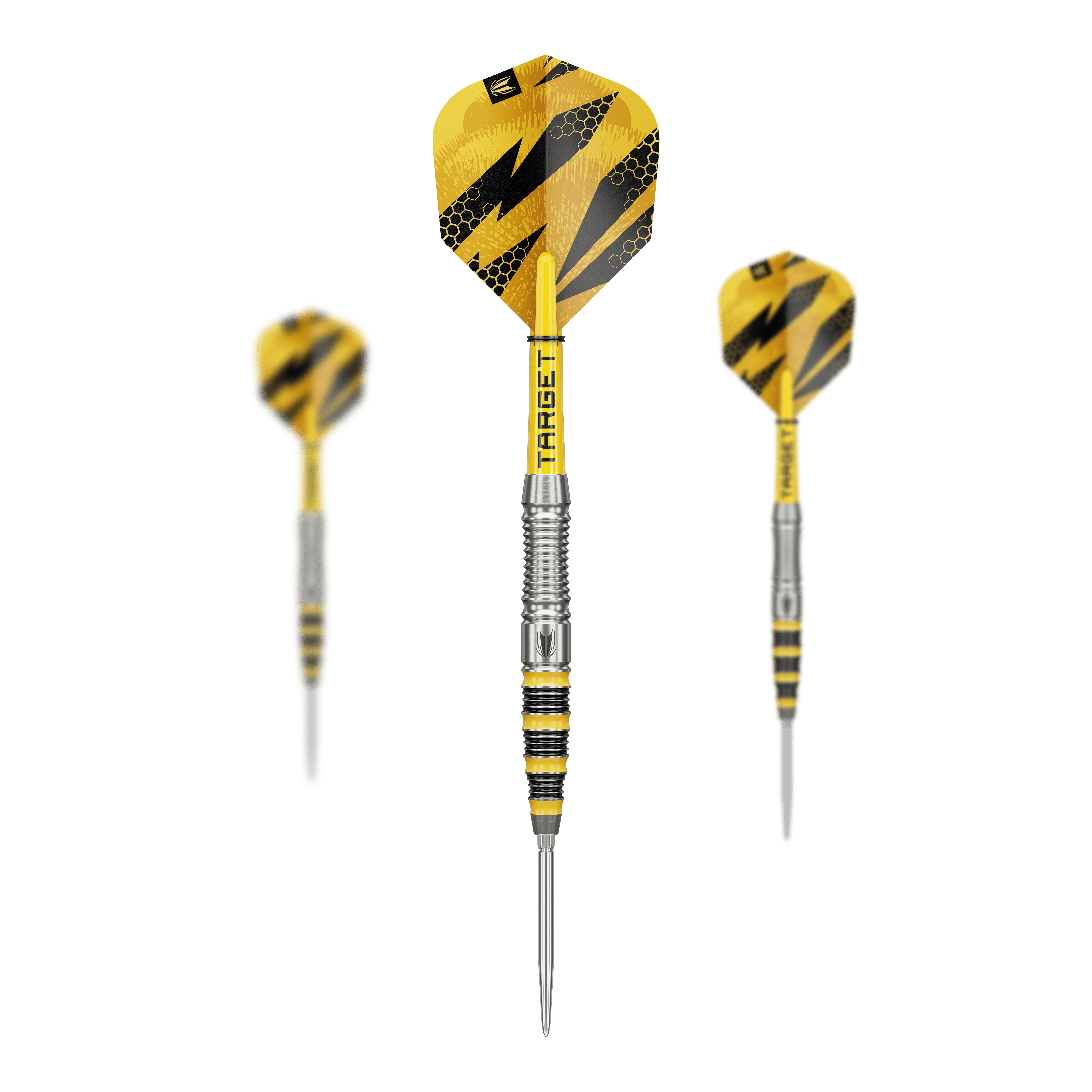 Fléchettes en acier Target Buzz 03 Swiss Points Abgebildet ist das Target Buzz 03 Swiss Points Steeldarts Set. Die Darts sind für das Steeldart-Spiel geeignet.