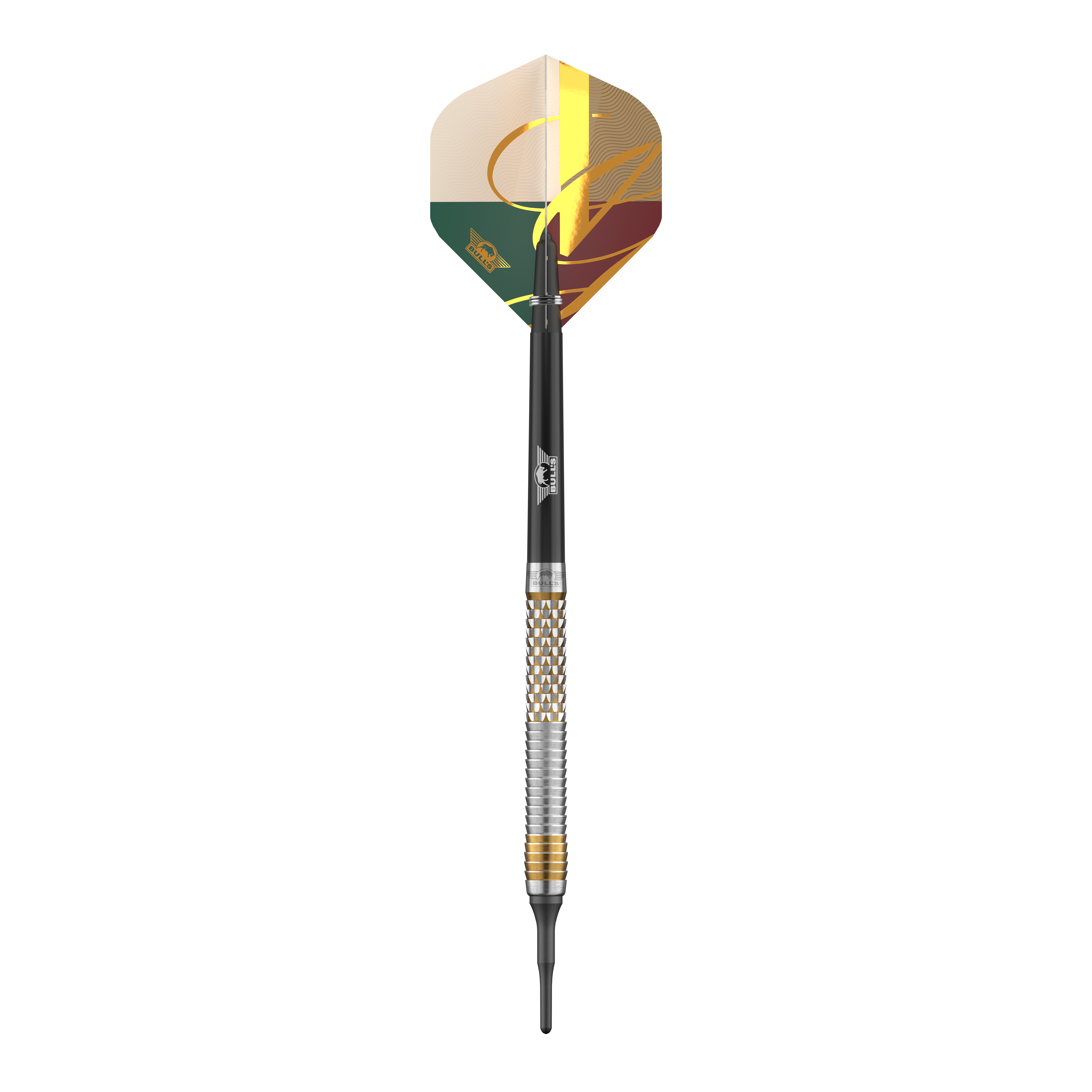 Fléchettes souples Bulls NL Vintage Shark - 18 g Das Bild zeigt die Bulls NL Vintago Shark Softdarts - 18g. Dieses Produkt ist speziell für Softdart entwickelt.