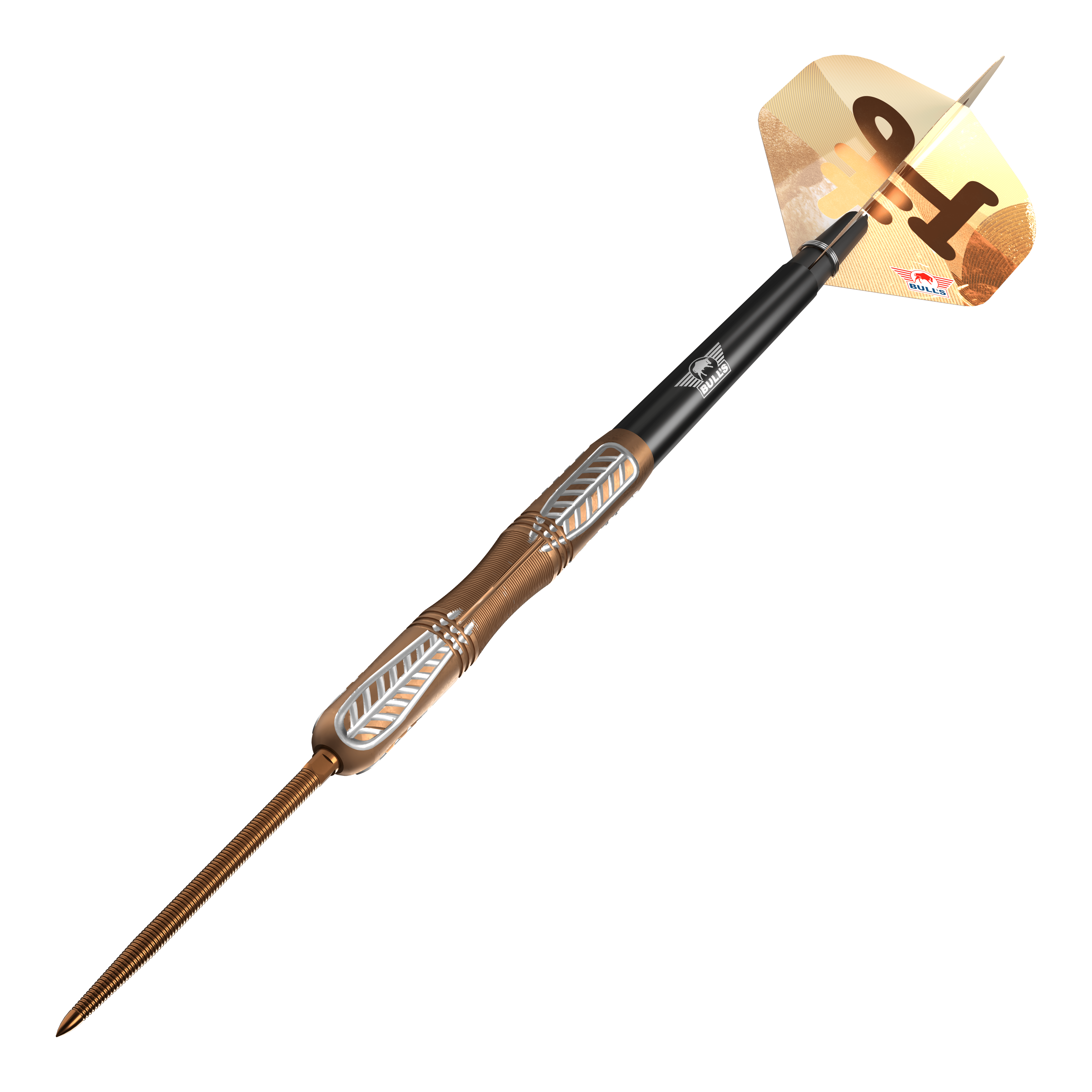 Fléchettes en acier Bulls NL Bronzo True Convertible Point