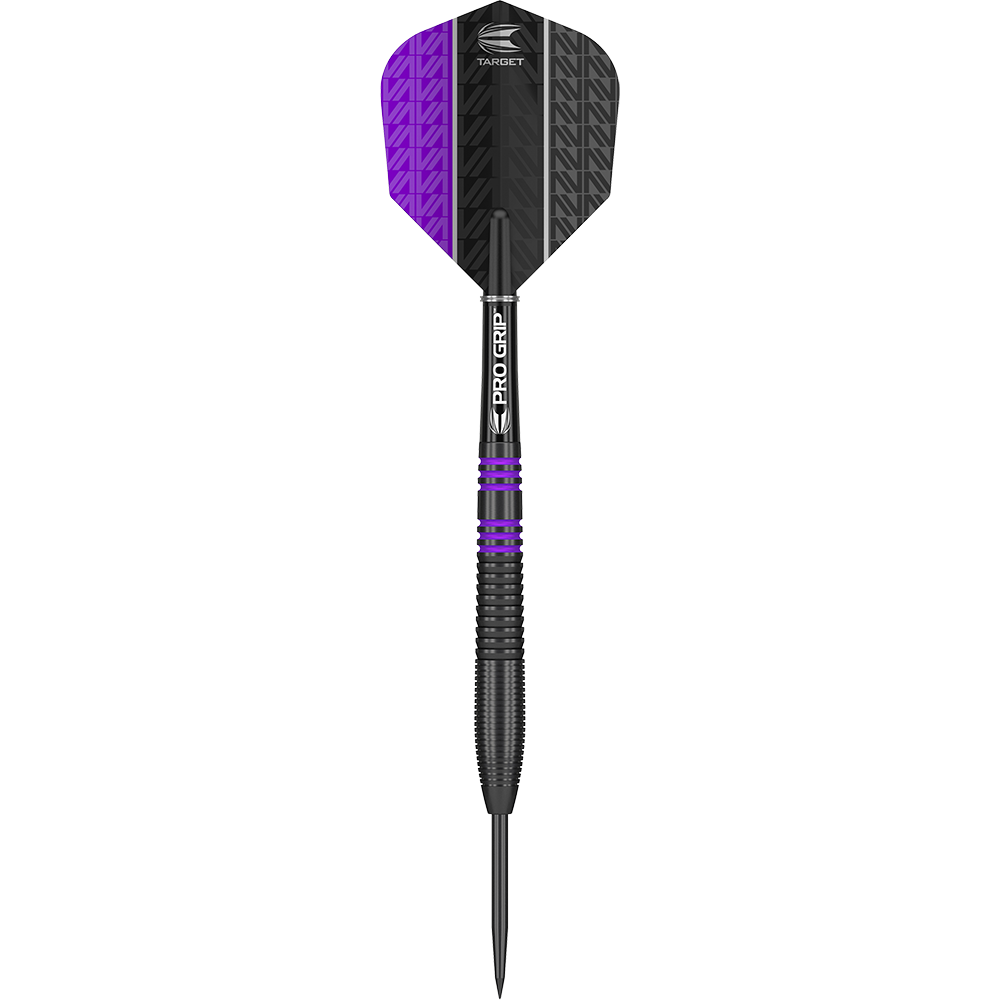 Fléchettes en acier Target Vapor8 Noir Violet