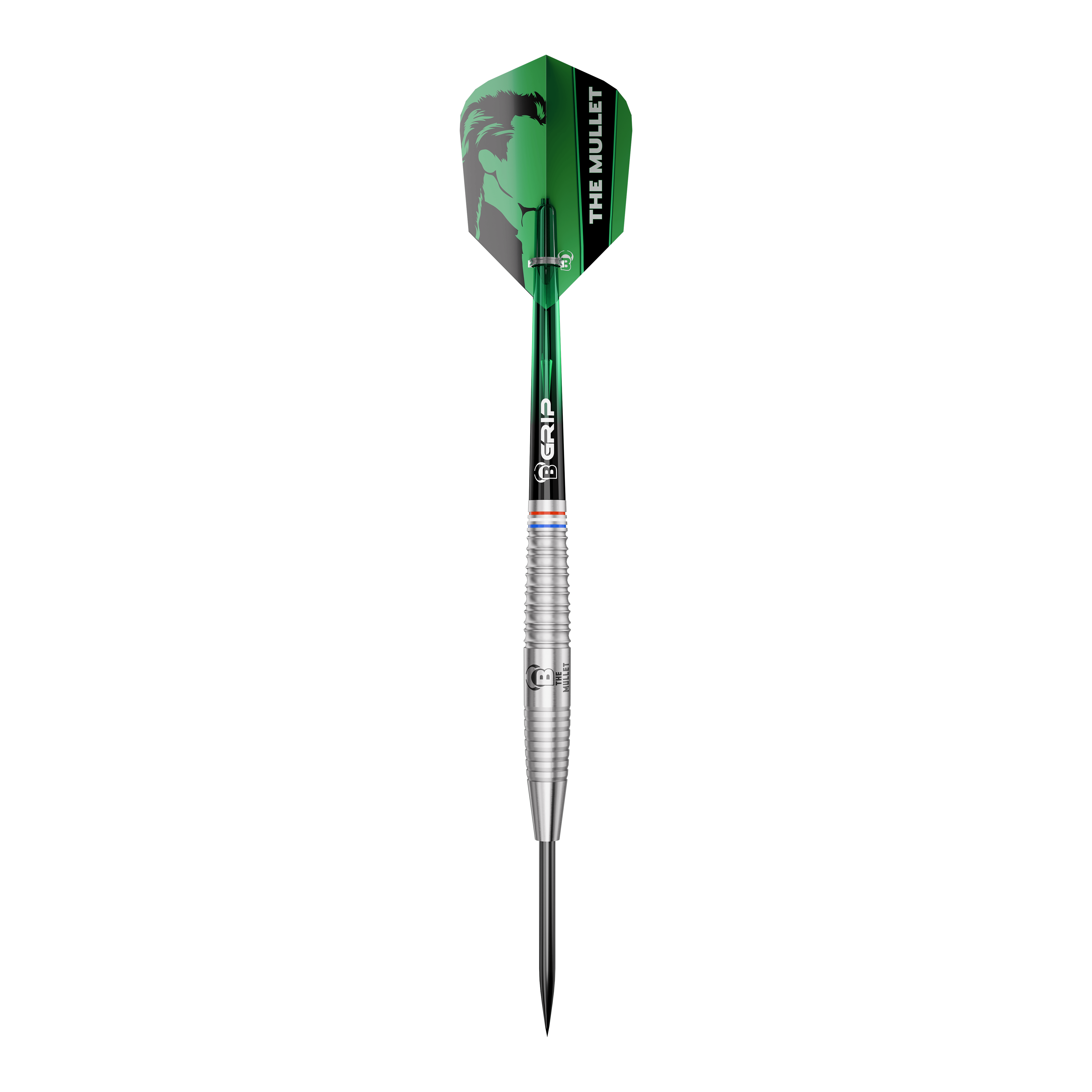Fléchettes en acier Bulls Danny Jansen G2 Dieses Bild zeigt die Bulls Danny Jansen G2 Steeldarts. Der Dartpfeil ist einzeln und detailliert abgebildet.