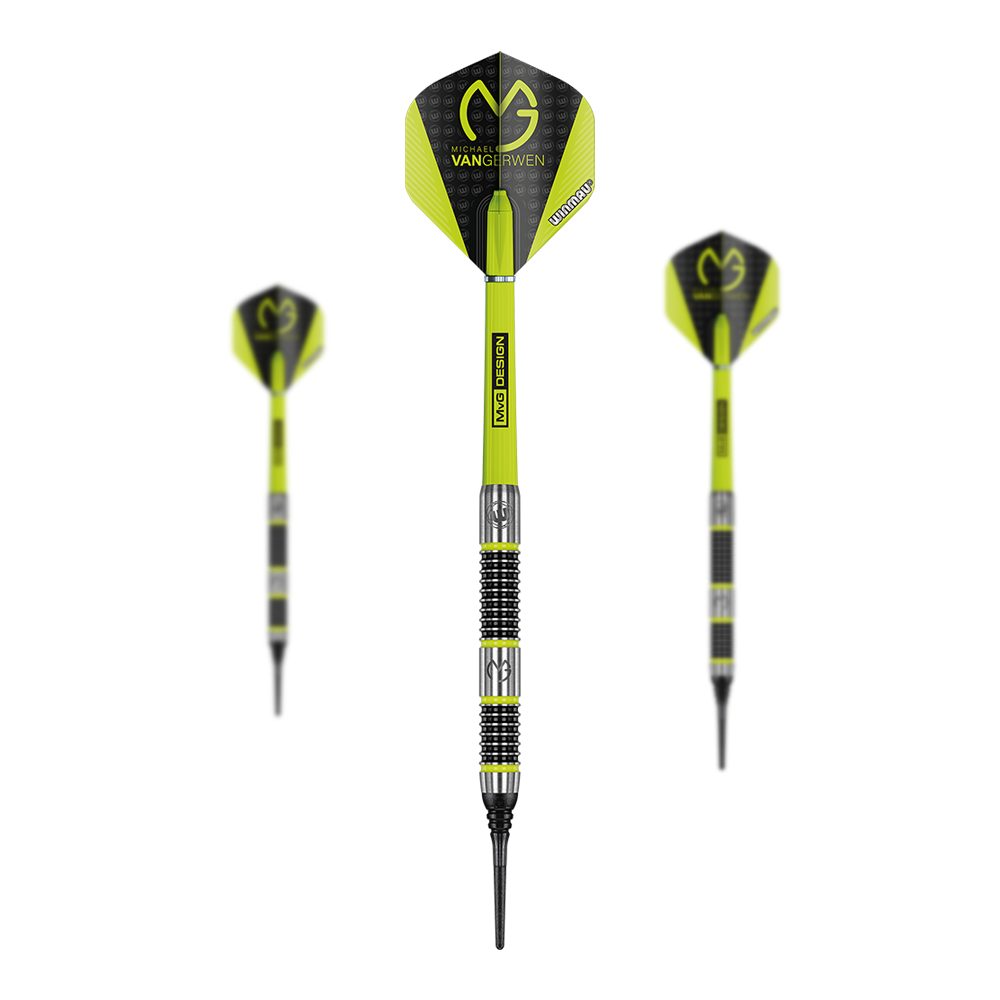 Winmau Michael Van Gerwen MvG Aspire Fléchettes souples - 20 g