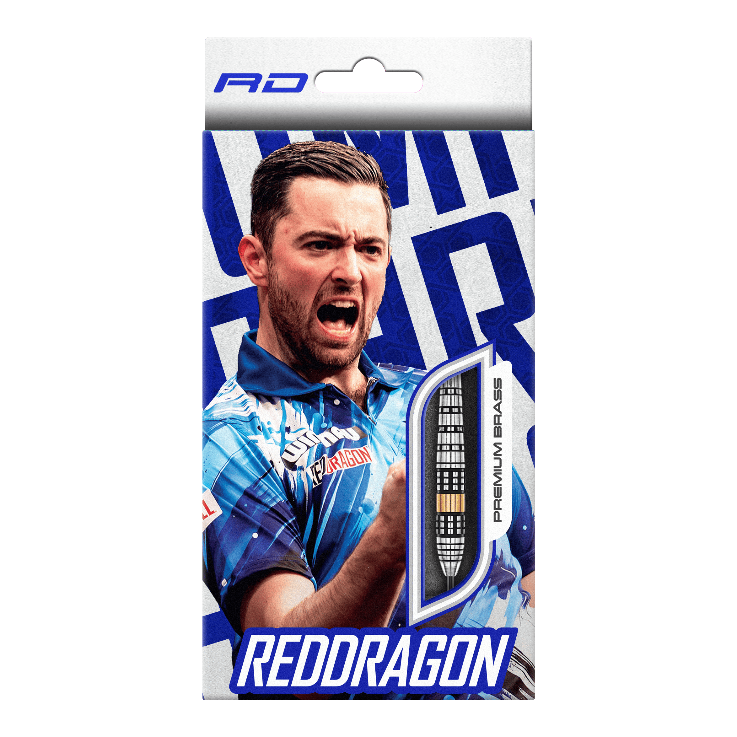 Fléchettes en acier laitonné Red Dragon Luke Humphries - 21 g