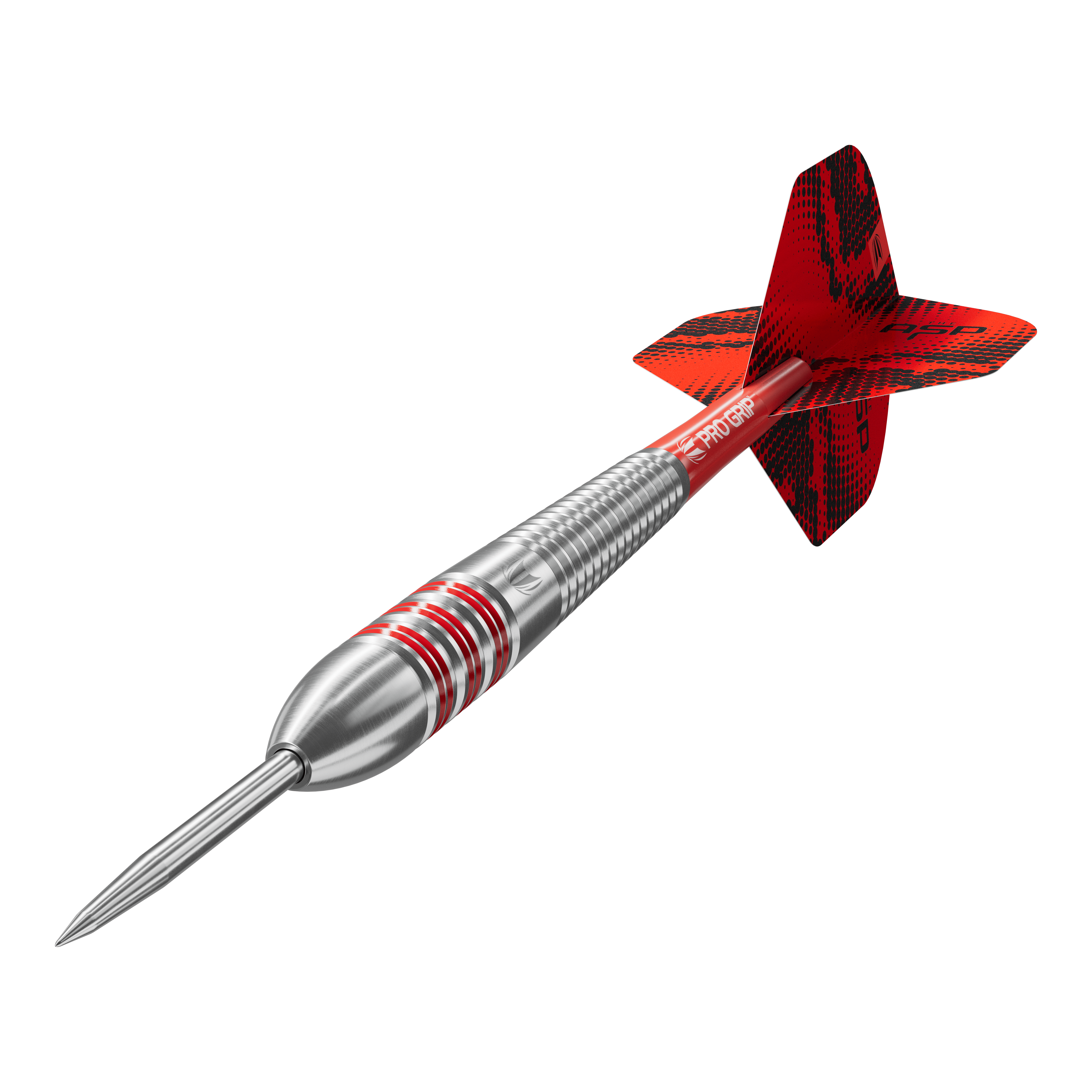 Fléchettes Target Nathan Aspinall en laiton et acier - 22 g Auf dem Bild sind die Target Nathan Aspinall Brass Steeldarts - 22g abgebildet. Die Darts haben eine spezielle Struktur für einen besseren Griff.