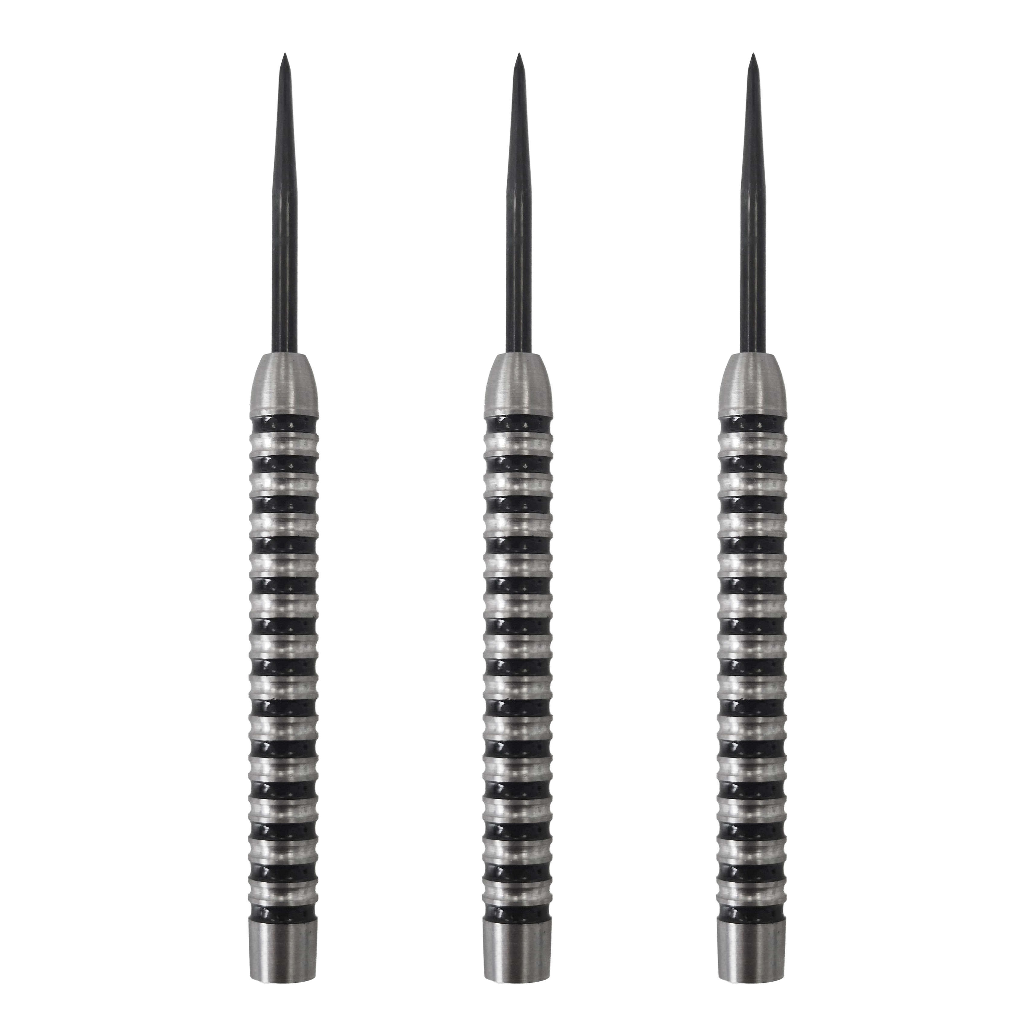 Corps de fléchettes en acier McDart Black Ring 2 - 22 g Abgebildet sind McDart Black Ring 2 Steeldart-Barrels mit einem Gewicht von 22g. Das Produkt ist speziell für Steeldart entwickelt.