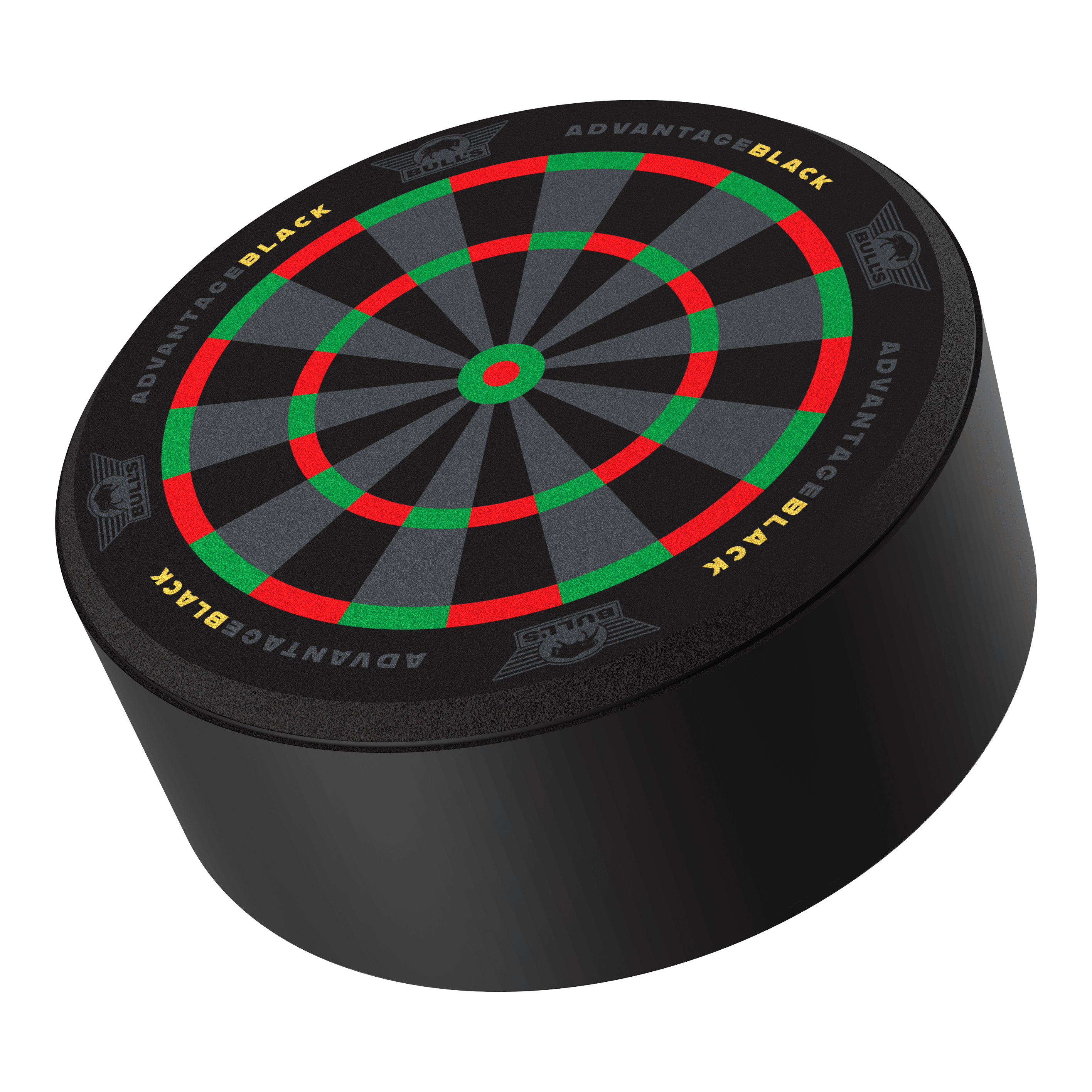 Présentoir à fléchettes Bulls NL Advantage Mini noir Das Bild zeigt den Bulls NL Advantage Black Mini Dart Display Darthalter. Es ist ein spezieller Halter zur Präsentation von Darts.