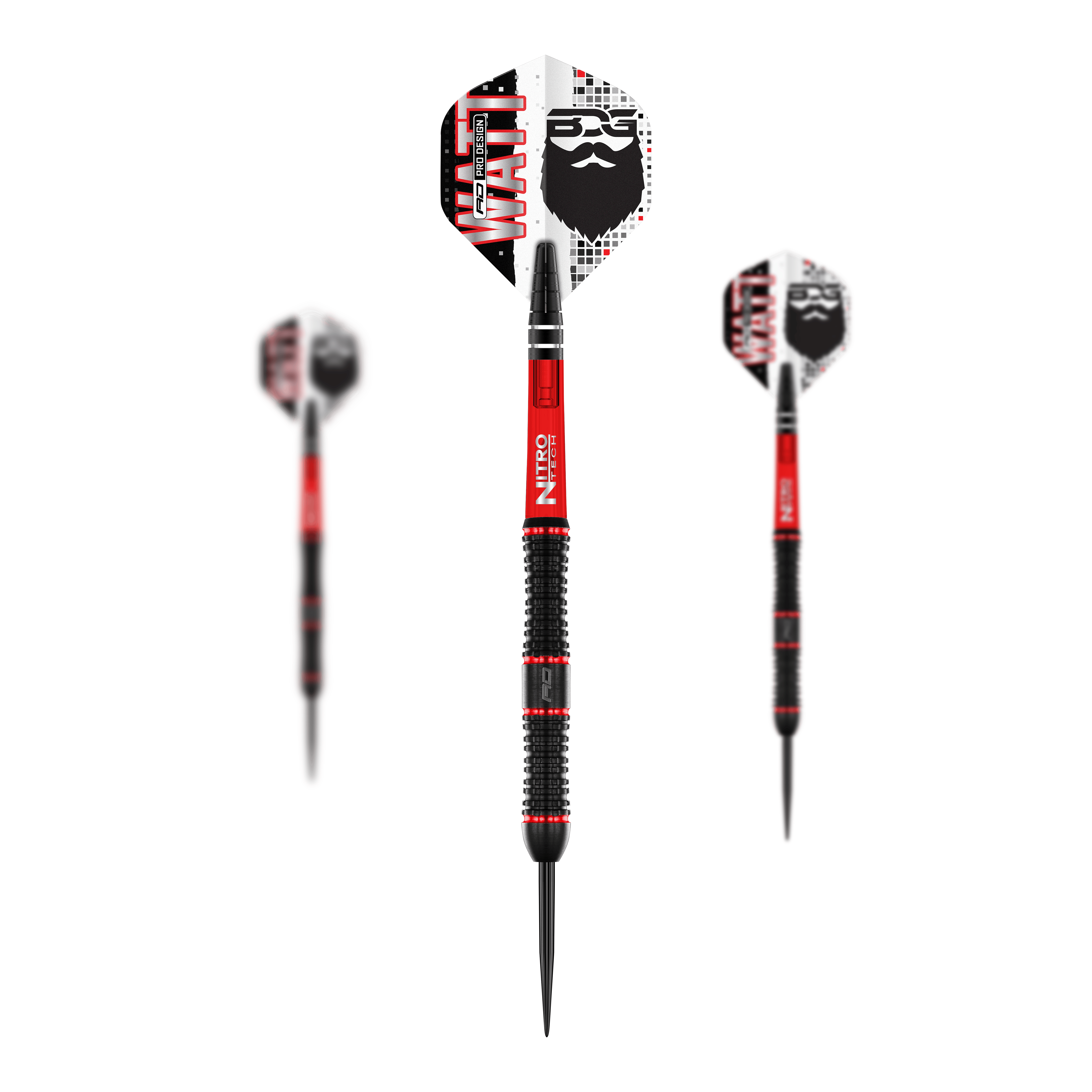 Fléchettes en acier Red Dragon Jason Watt - 22 g