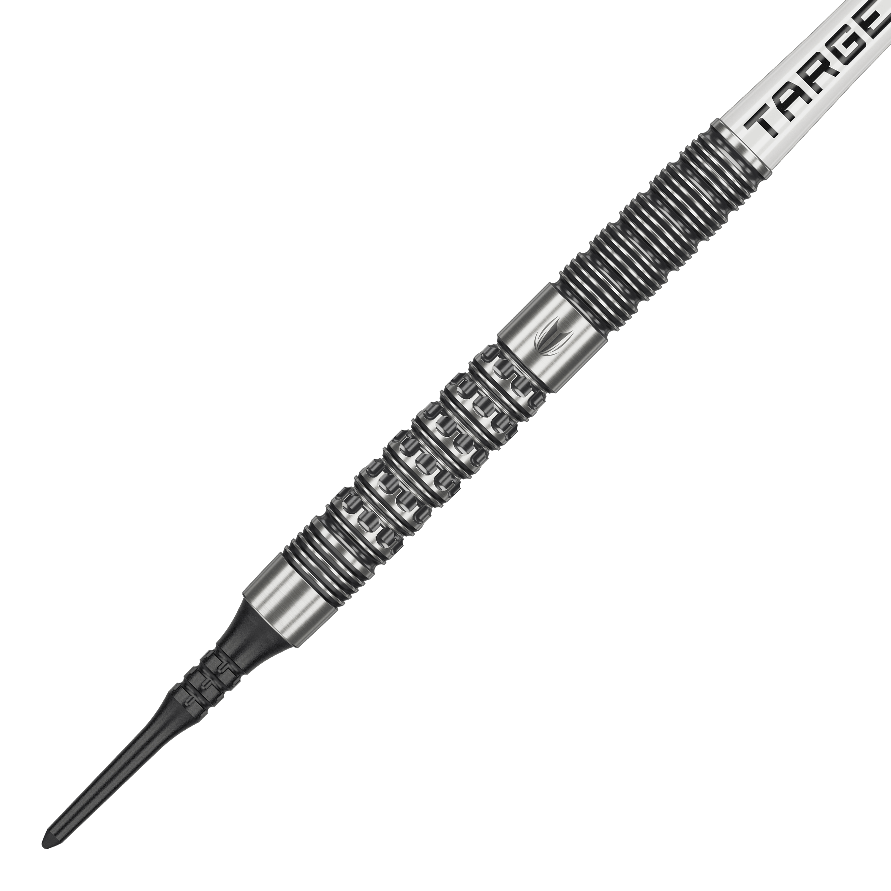 Zu sehen ist das Produkt Target Redux 10 Softdarts - 18g. Die Softdarts werden auf diesem Bild in Nahaufnahme gezeigt.