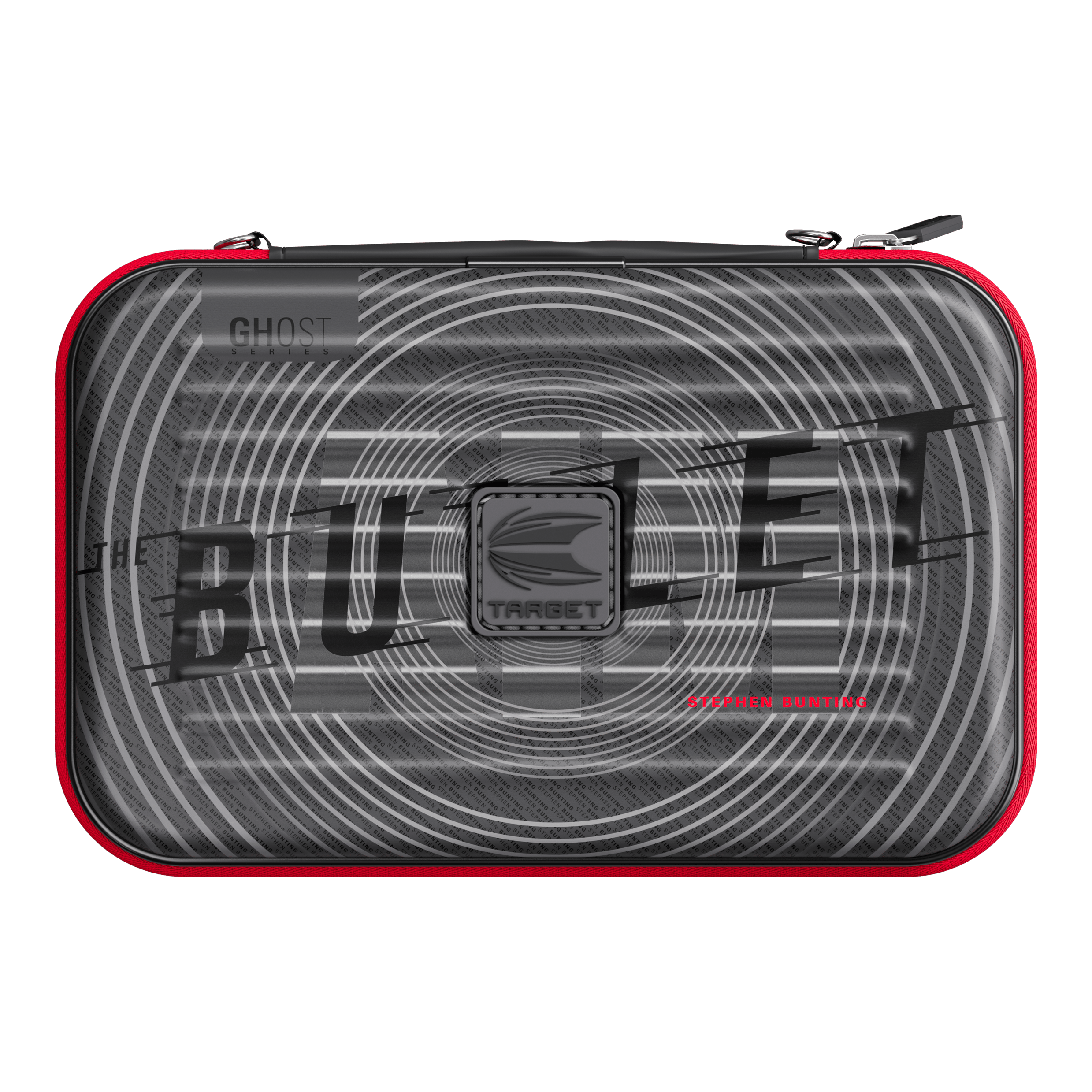 Étui à fléchettes Takoma XL Ghost Series Stephen Bunting Gezeigt wird das Takoma XL Ghost Series Stephen Bunting Dartcase. Das praktische Case wurde für Dartspieler entwickelt.
