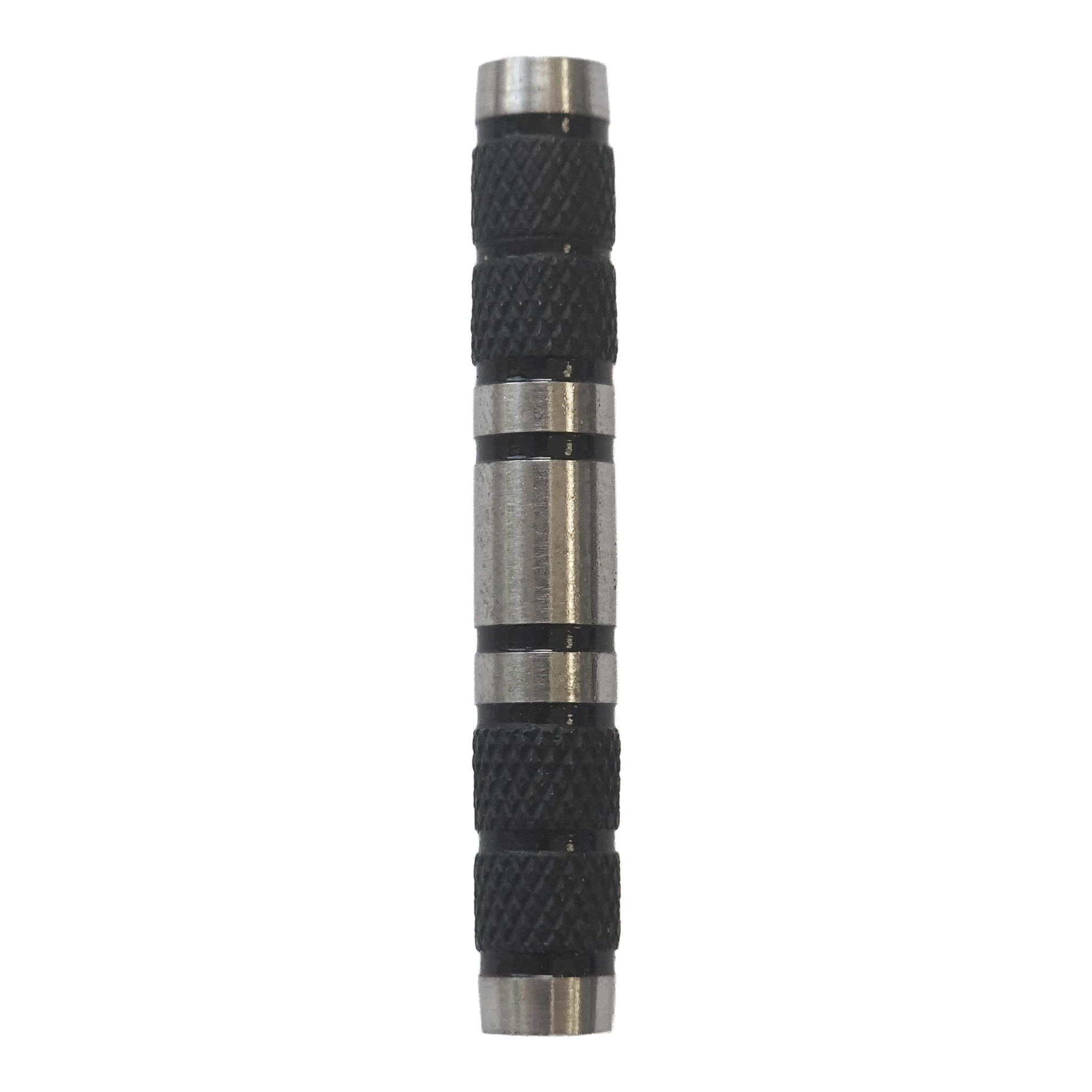 Corps de fléchettes à surface molle moletées noires McDart - 18 g McDart Knurled Black Softdart Barrels - 18g werden dargestellt. Diese schwarzen Softdart Barrels haben eine gerändelte Oberfläche und wiegen 18 Gramm.