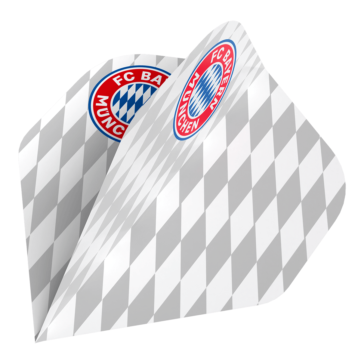 Collection de vols Bulls FC Bayern Munich - 5 ensembles Das Bild zeigt die Bulls FC Bayern München Flight Collection - 5 Satz. Es handelt sich um Zubehör für Dartspieler mit dem Design des FC Bayern München.