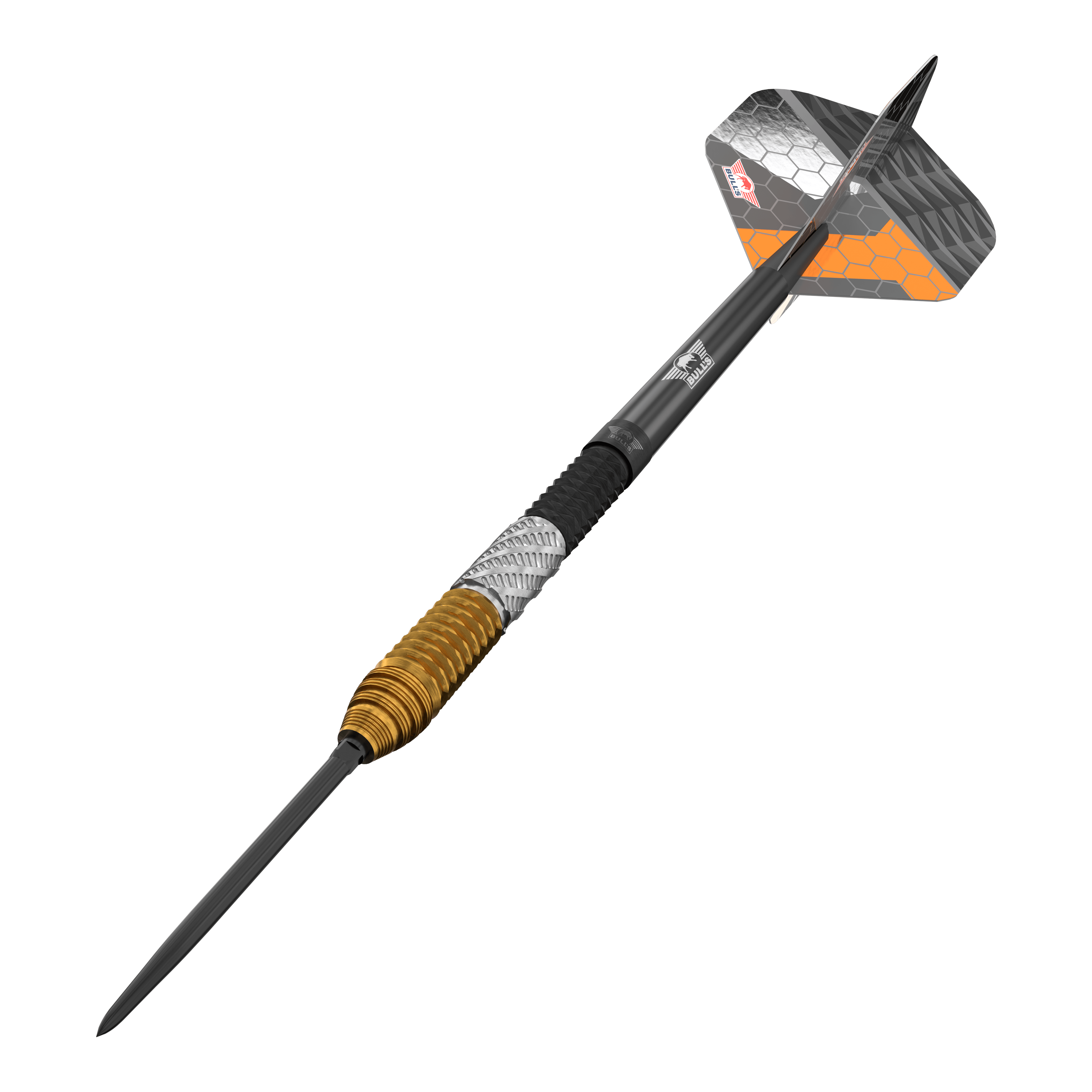 Bulls NL Dirk Van Duijvenbode 95% Points Convertibles Steeldarts Hier sieht man die Bulls NL Dirk Van Duijvenbode 95% Convertible Points Steeldarts. Es handelt sich um qualitativ hochwertige Steeldarts.