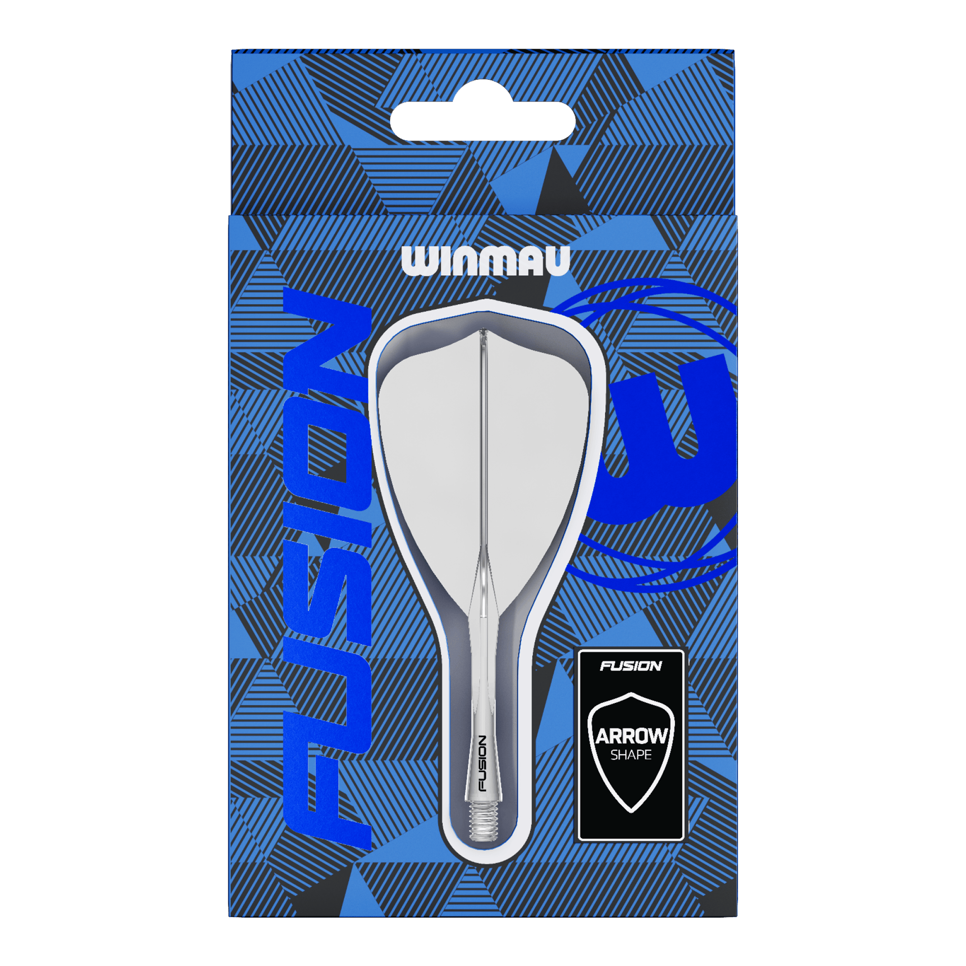 Système de flèches Winmau Fusion Flight Shaft System Arrow Clear Hier ist ein weiteres Bild des Winmau Fusion Flight-Shaft-System Arrow Clear. Es zeigt den Flightschaft für Darts in einer anderen Perspektive.