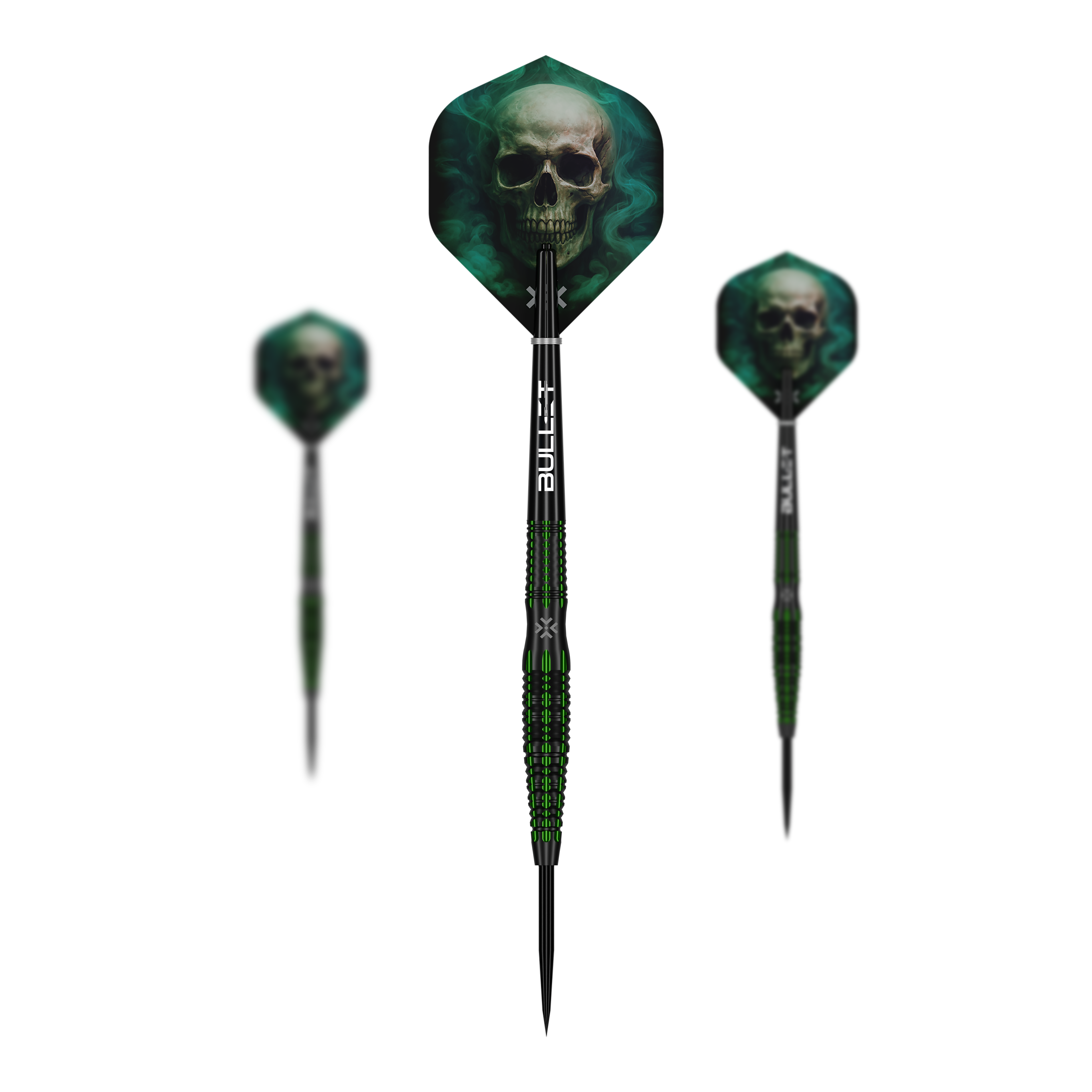 Fléchettes en acier Bullet Poison Abgebildet ist das Produkt Bullet Poison Steeldarts. Die Steeldarts sind für das Dartspiel geeignet.