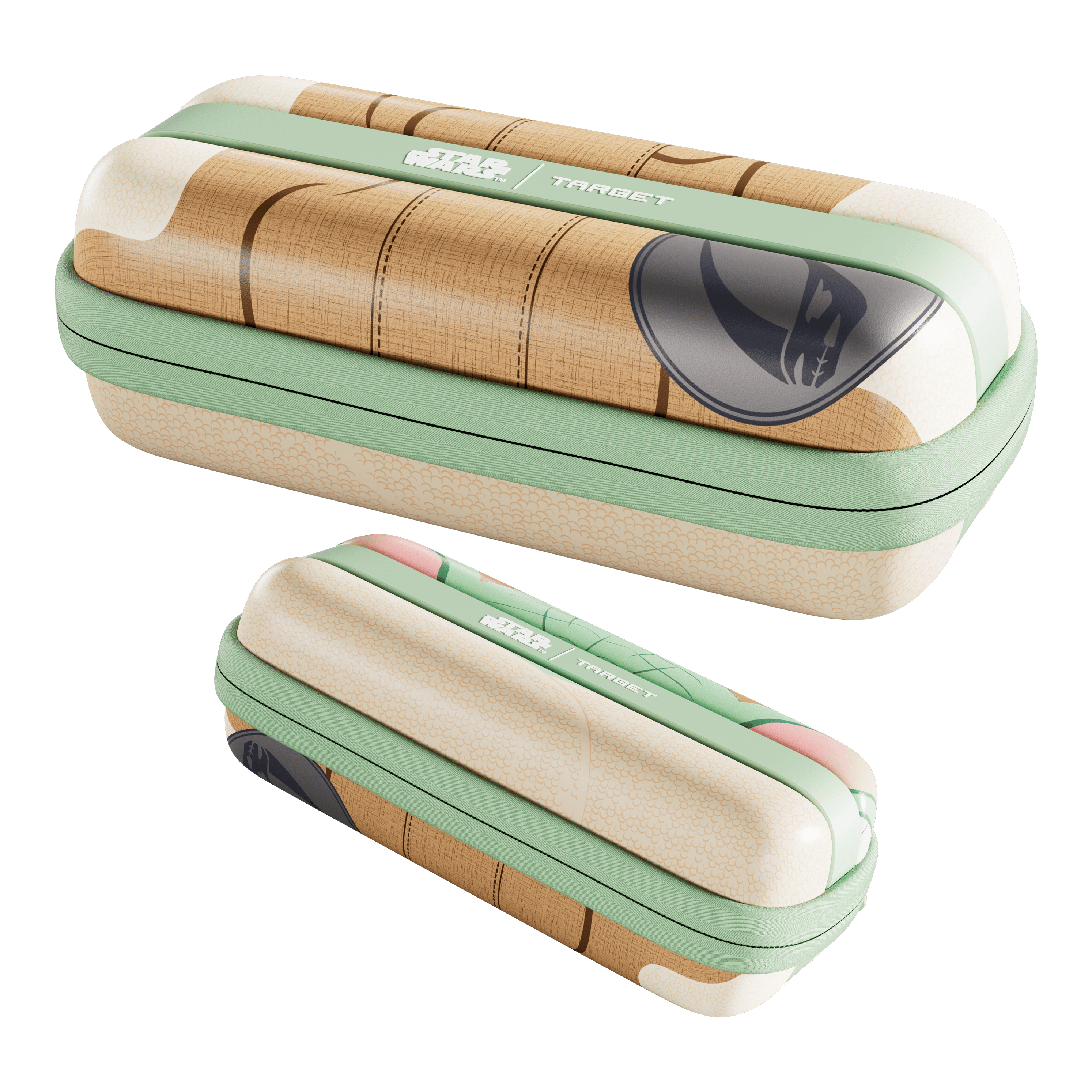 Étui à fléchettes Target Star Wars Boa - Grogu Auf dem Bild ist das Target Star Wars Boa Dartcase - Grogu abgebildet. Es handelt sich um ein Dartcase mit Grogu aus der Star Wars Serie.