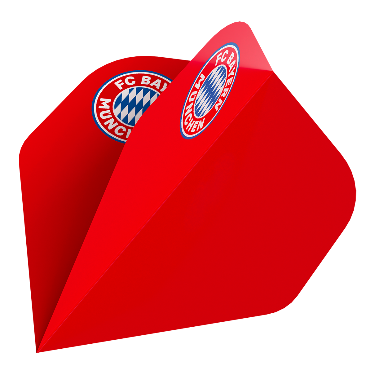Collection de vols Bulls FC Bayern Munich - 5 ensembles Zu sehen ist die Bulls FC Bayern München Flight Collection - 5 Satz. Dieses Flight-Set enthält fünf verschiedene Flights im Design des FC Bayern München.