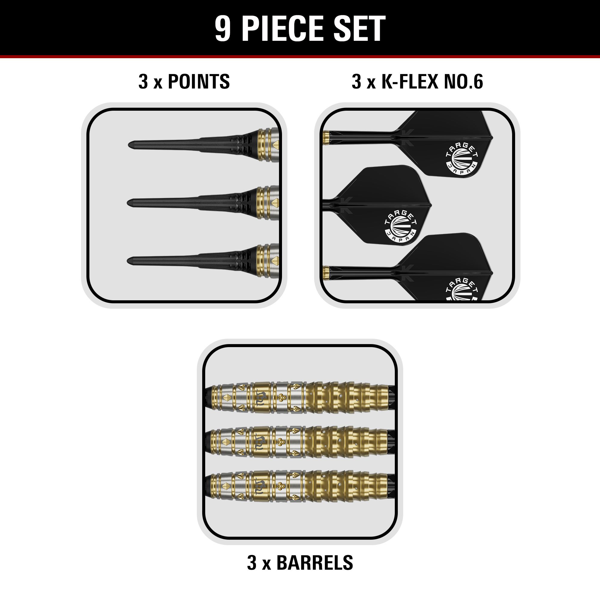 Fléchettes souples Target Japan Prime Series Mayuko Morita Mayo GEN7.5 - 20 g Hier sieht man die Target Japan Prime Series Mayuko Morita Mayo GEN7.5 Softdarts - 20g. Die Darts bieten ein japanisches Design und hochwertige Verarbeitung.