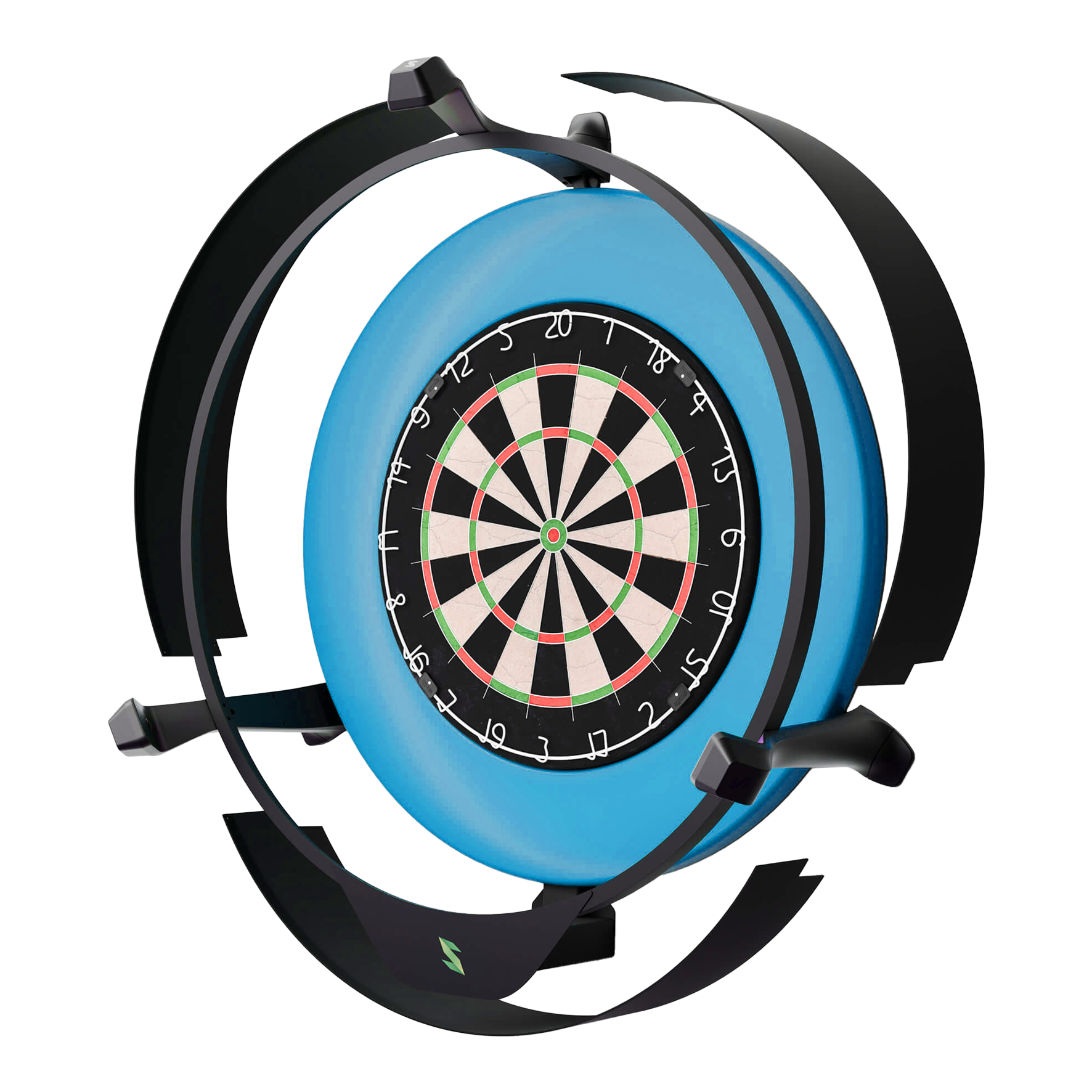 Scolia Home 2 FLEX - Système de notation électronique automatique avec anneau lumineux 2026 Das Bild zeigt das Produkt "Scolia Home 2 FLEX - Electronic Score System mit Beleuchtungsring". Es handelt sich um ein elektronisches Dart-Score-System mit einem runden Beleuchtungsring und moderner Halterung.