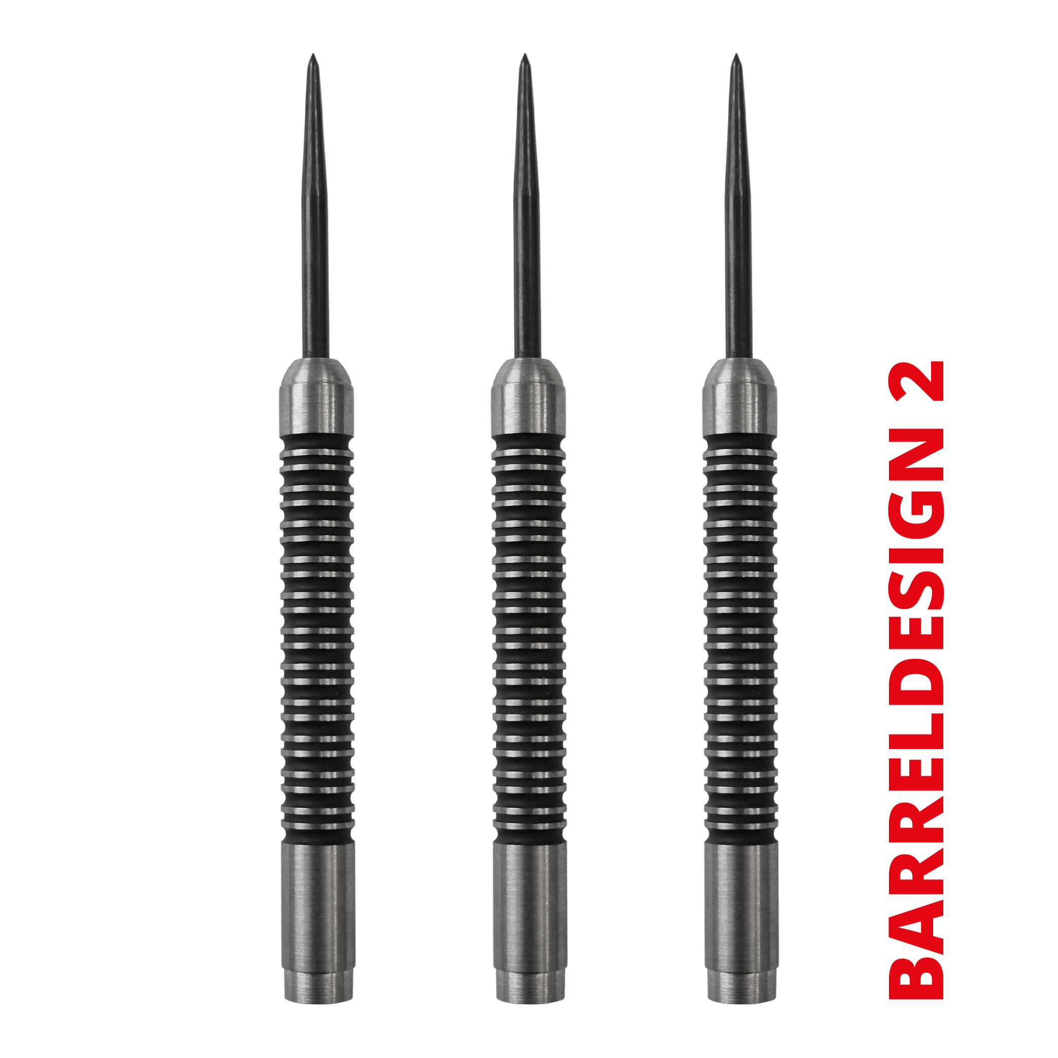 Super Grip 90 % Steeldart Barrels Das Bild zeigt die Super Grip 85 % Steeldart Barrels. Diese Barrels sind besonders für Steeldartspieler geeignet.